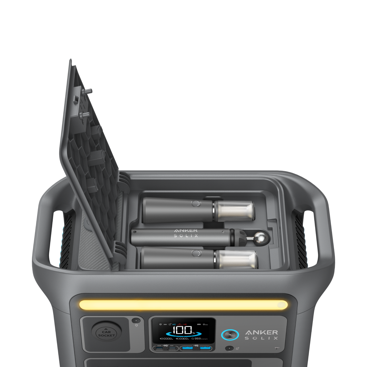 Anker SOLIX C800 Plus Solar Generator + 100W Solar Panel image 3