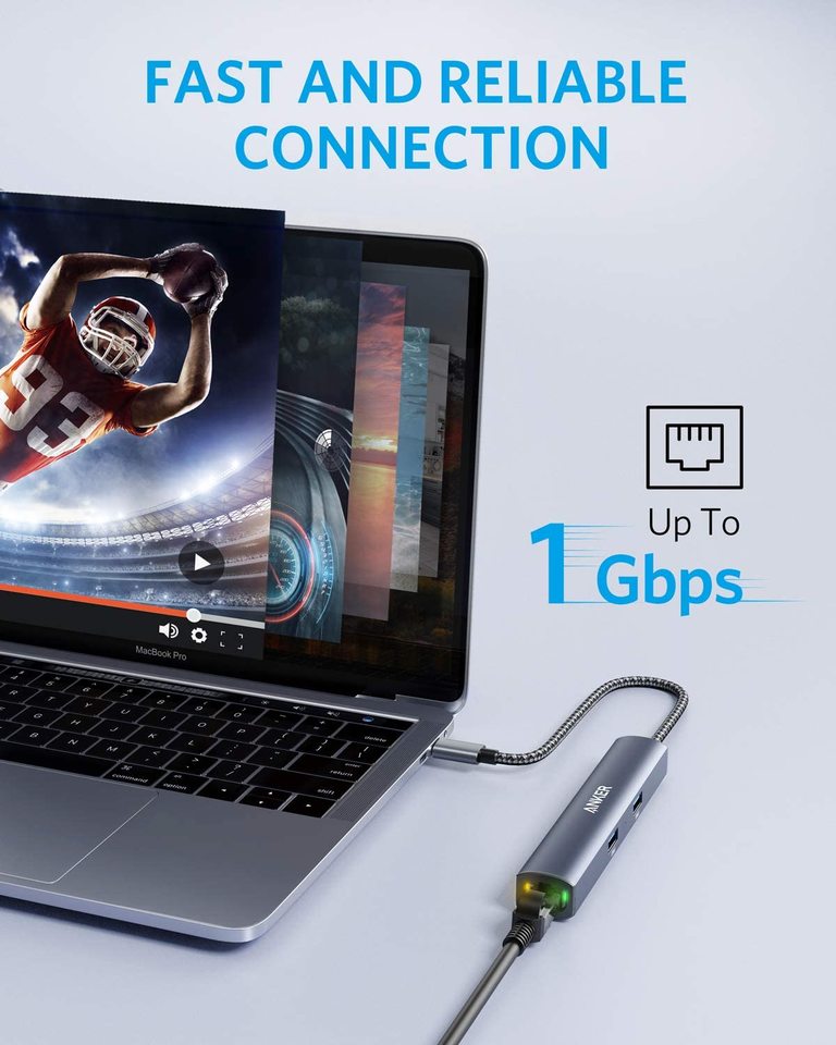 Anker 543 USB-C Hub (6-in-1, Slim) image 5