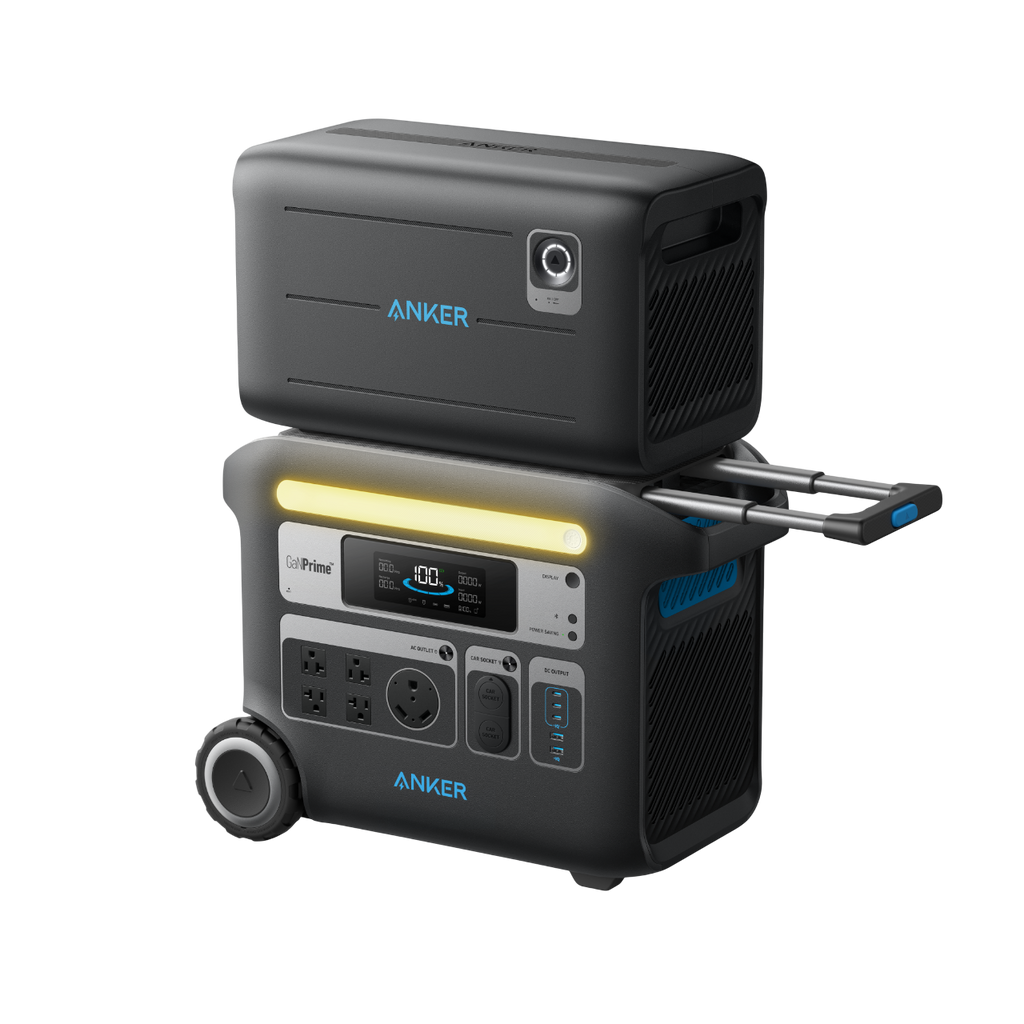 Anker SOLIX F2000 Solar Generator + Expansion Battery + 2x 400W Solar Panel image 1