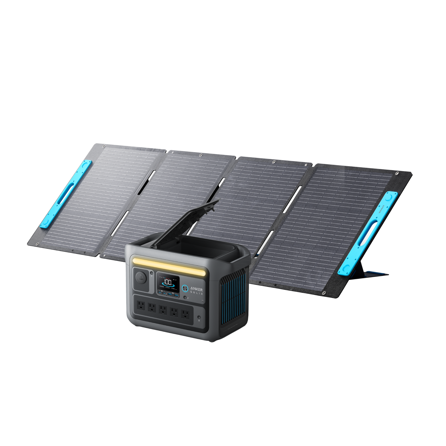 Anker SOLIX C800 Solar Generator + 200W Solar Panel image 0