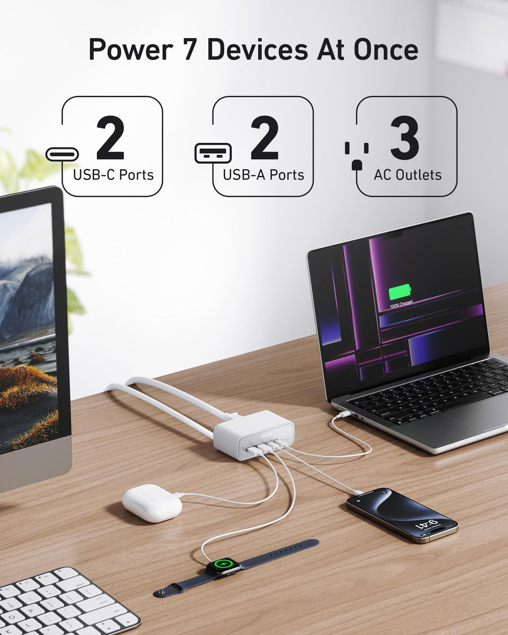 Anker Charging Station (7-in-1, 100W) image 3