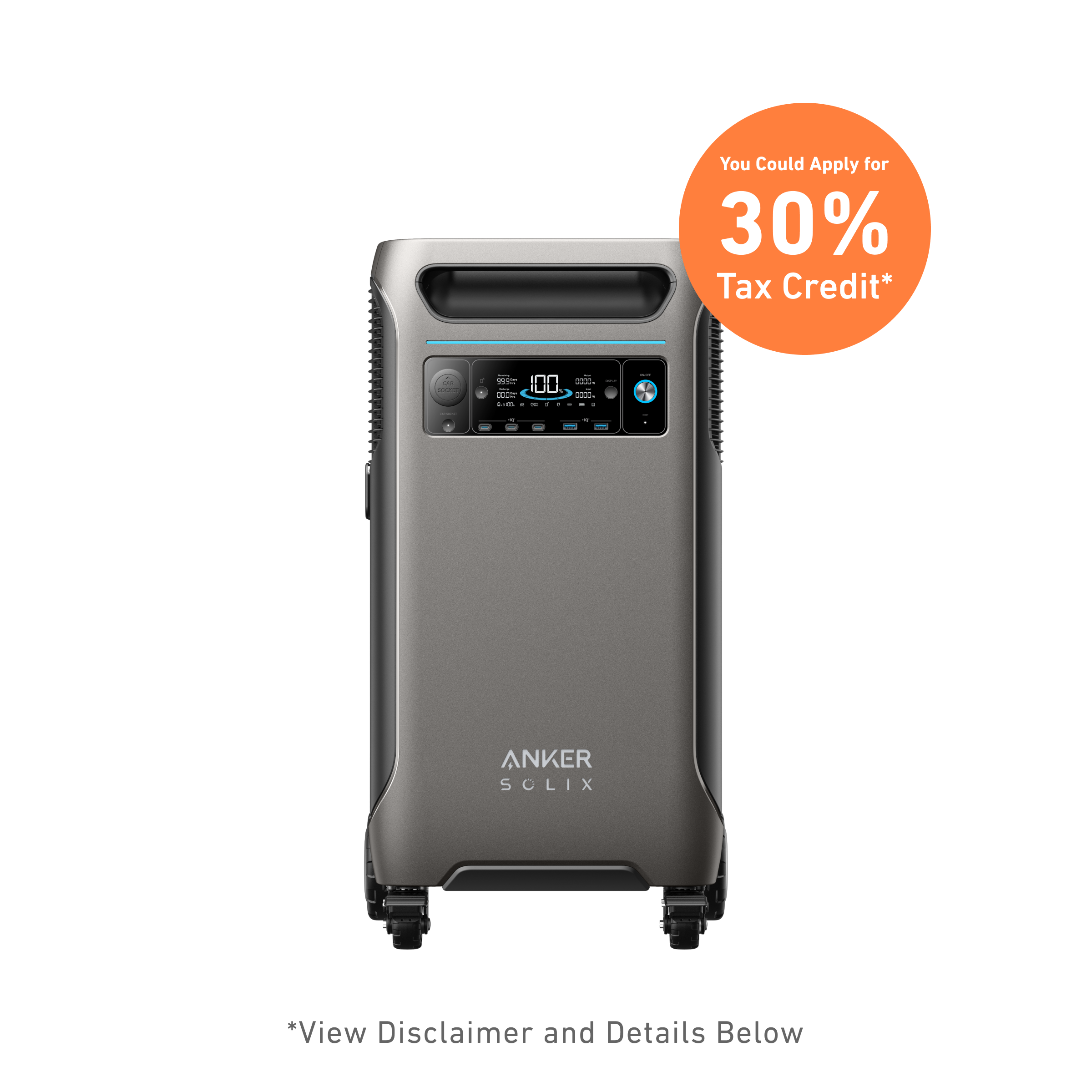 Anker SOLIX F3800 Portable Power Station - 3840Wh | 6000W image 1