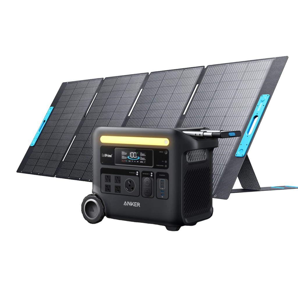 Anker SOLIX F2600 Solar Generator + 400W Solar Panel image 0