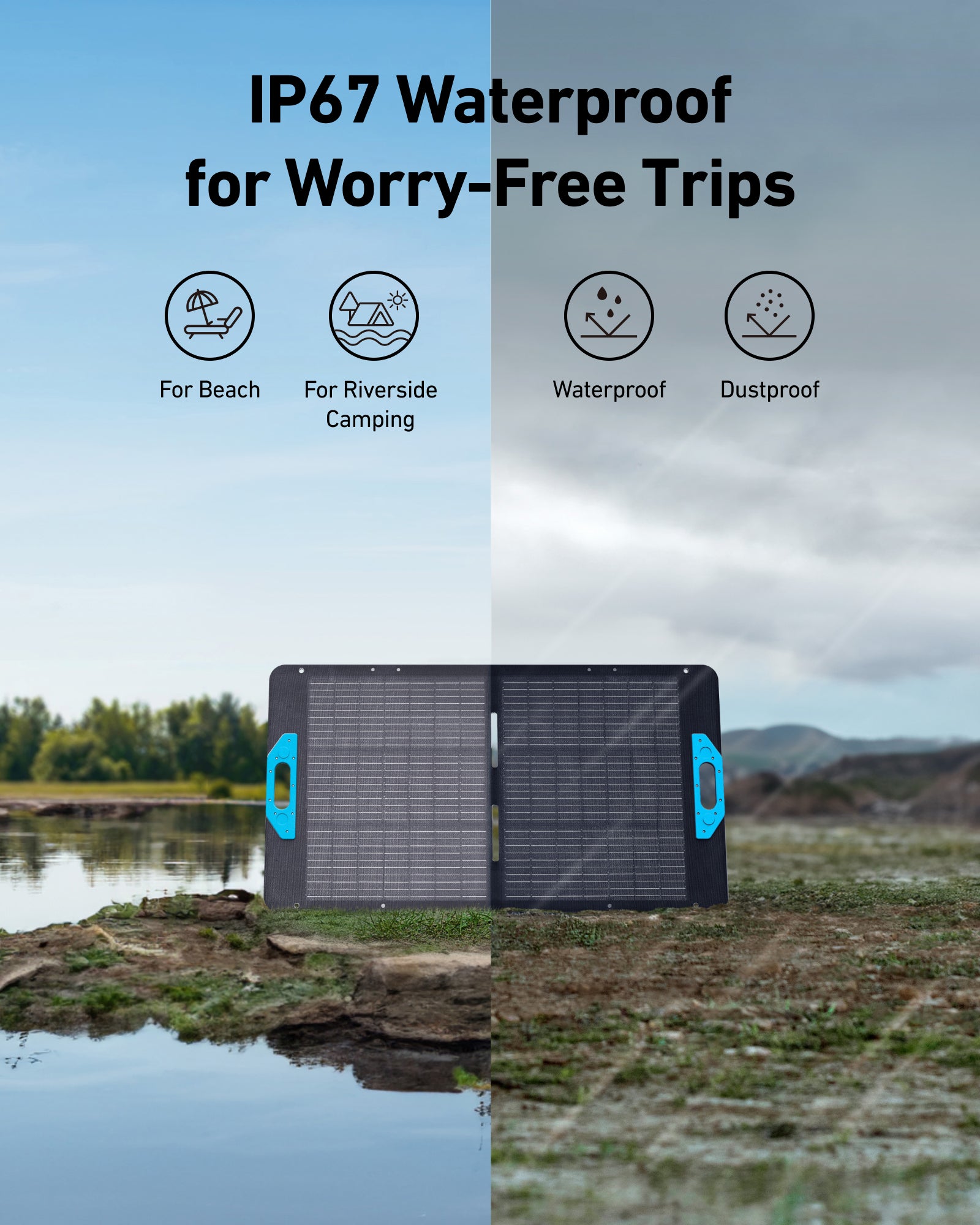 Anker SOLIX PS100 Portable Solar Panel (100W) image 4