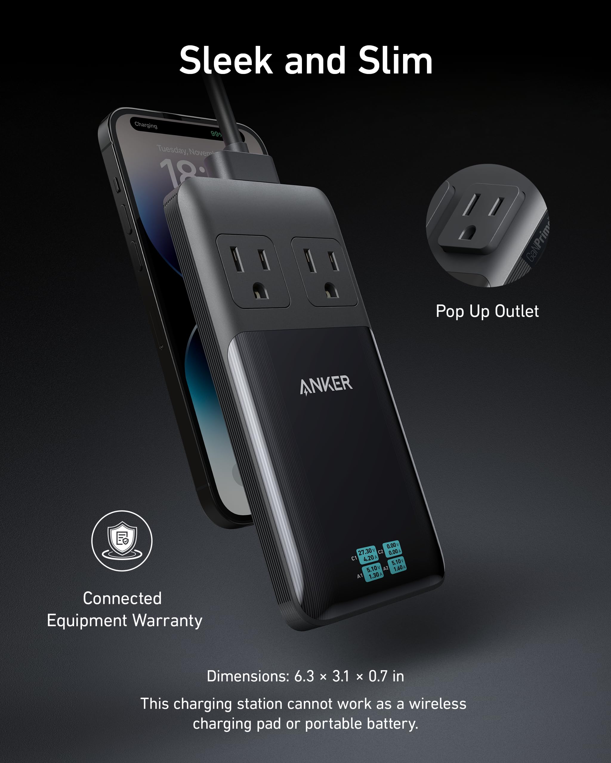 Anker Prime 6-in-1 Charging Station (140W) image 2