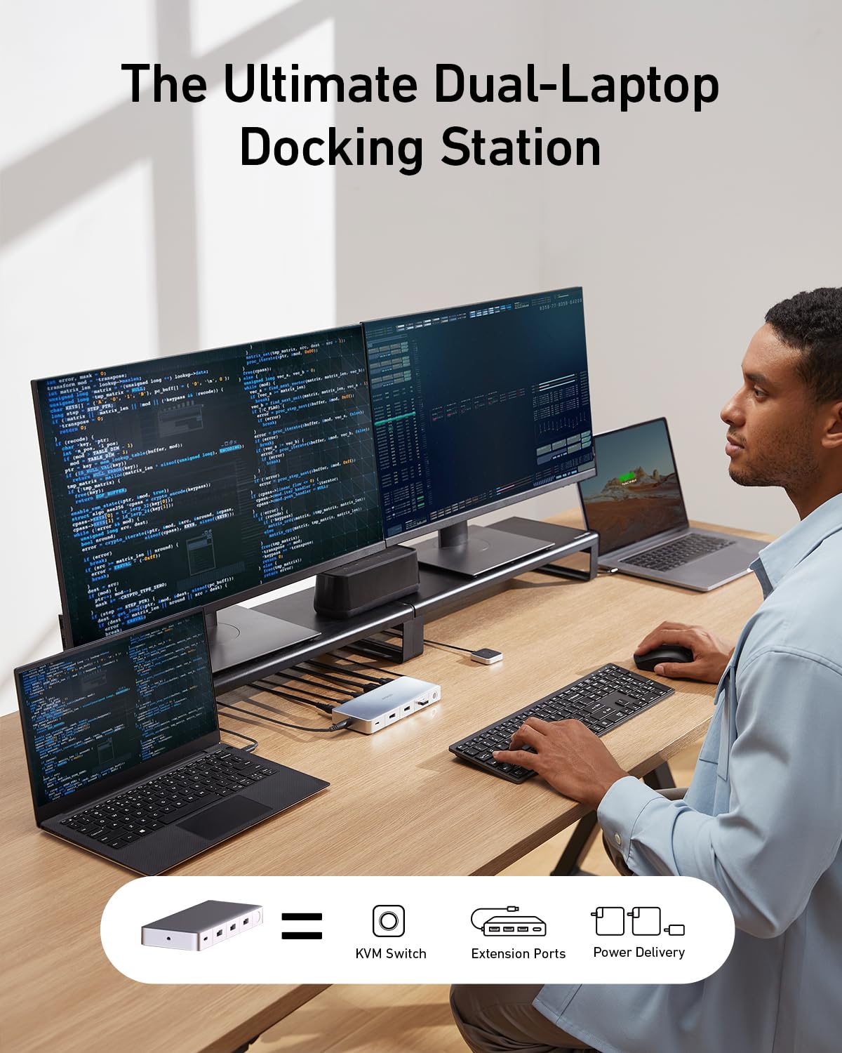 Anker 554 USB-C Docking Station (KVM Switch) image 2