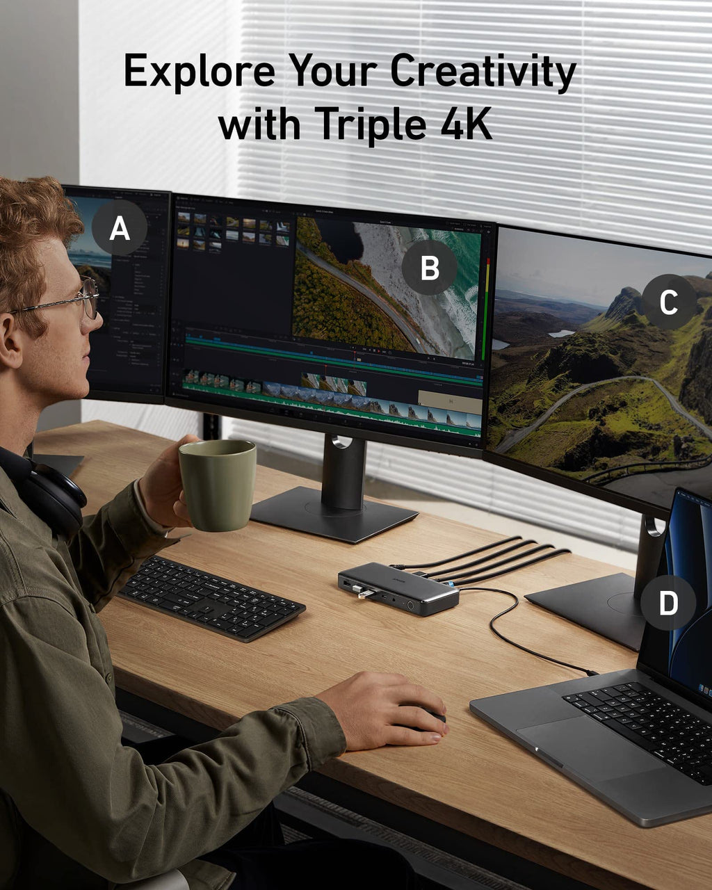 Anker 564 USB-C Docking Station (10-in-1) image 2