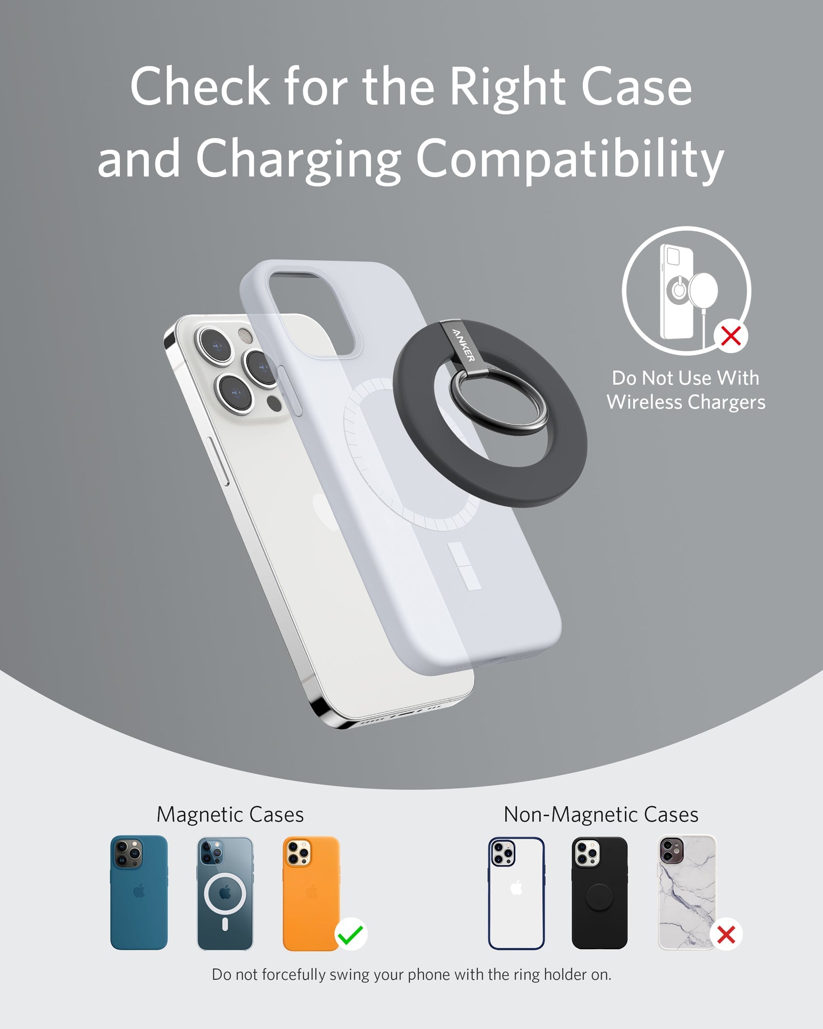 Anker 610 Magnetic Phone Grip (MagGo) image 1