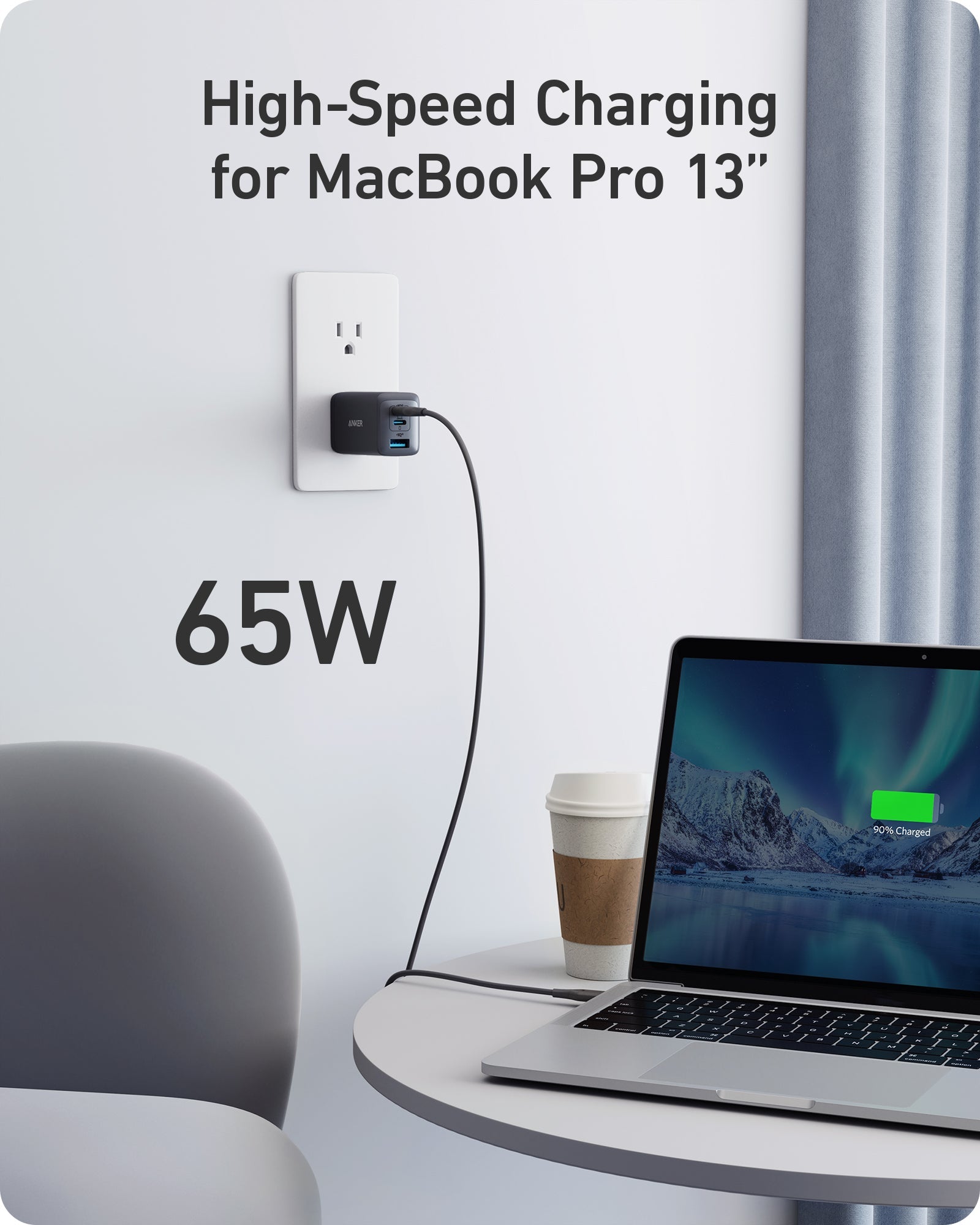 Anker 735 Charger (Nano II 65W) image 3