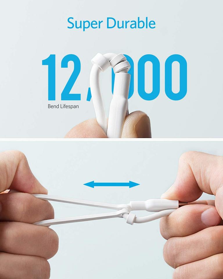 Anker 321 USB-A to Lightning Cable (3 ft 3-in-1) image 3
