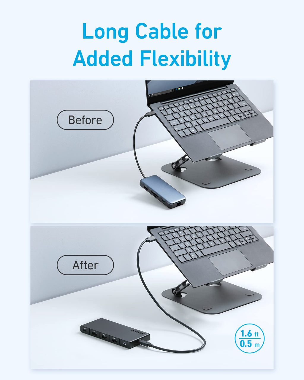 Anker 364 USB-C Hub (10-in-1, Dual 4K HDMI) image 2