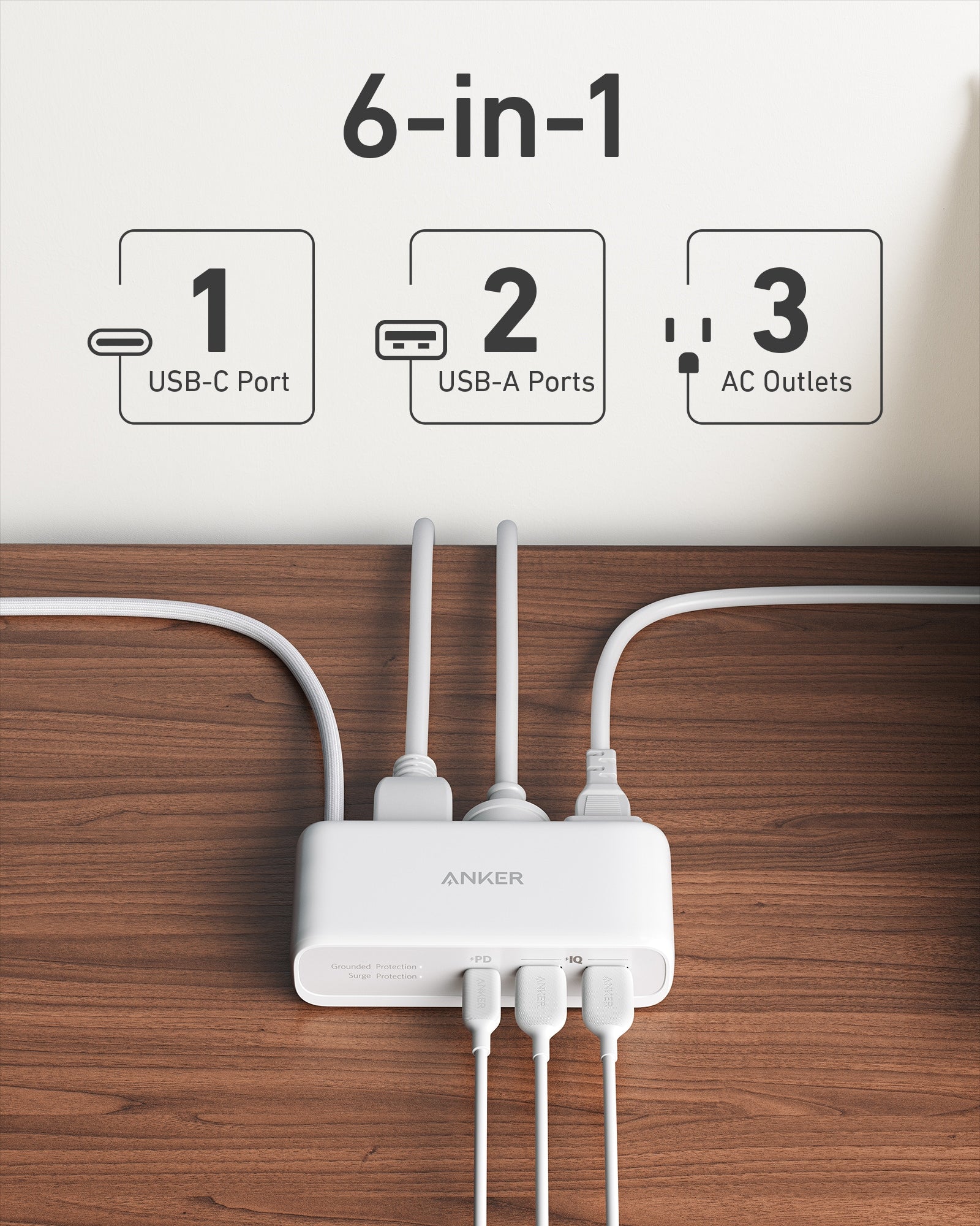 Anker 521 Power Strip image 2