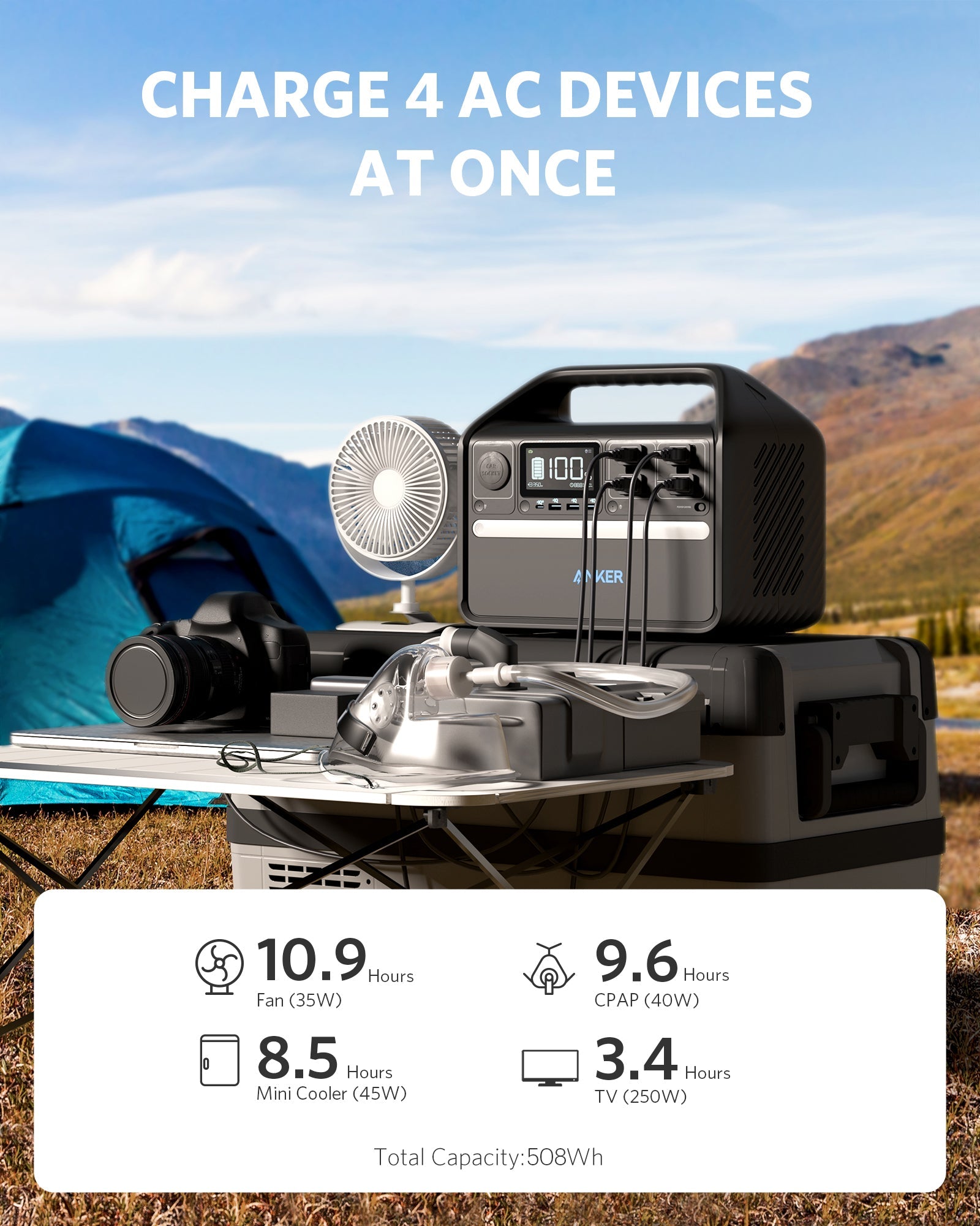 Anker 536 PowerHouse - 508Wh | 500W image 3