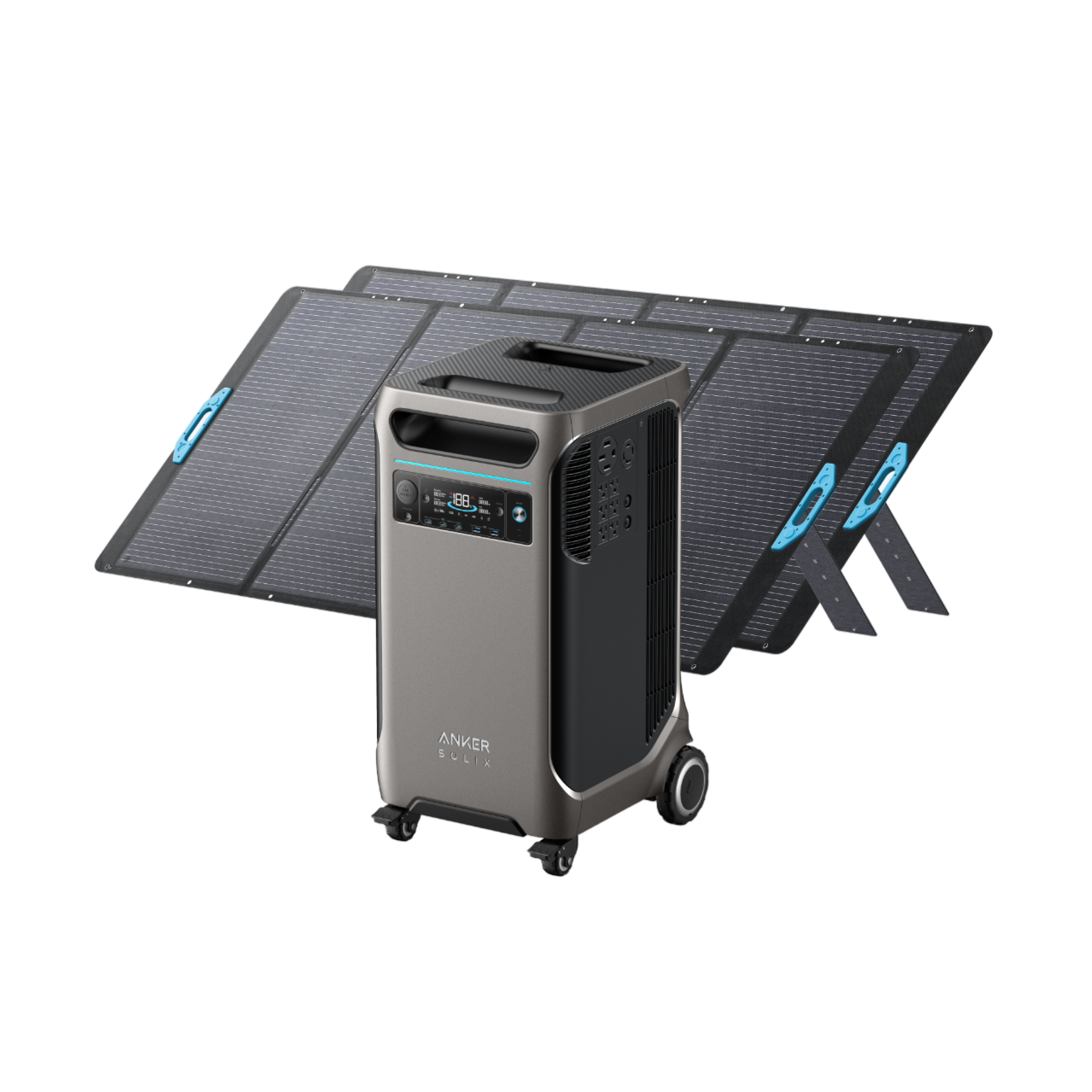 Anker SOLIX F3800 Solar Generator + 2400W Solar Panel image 0
