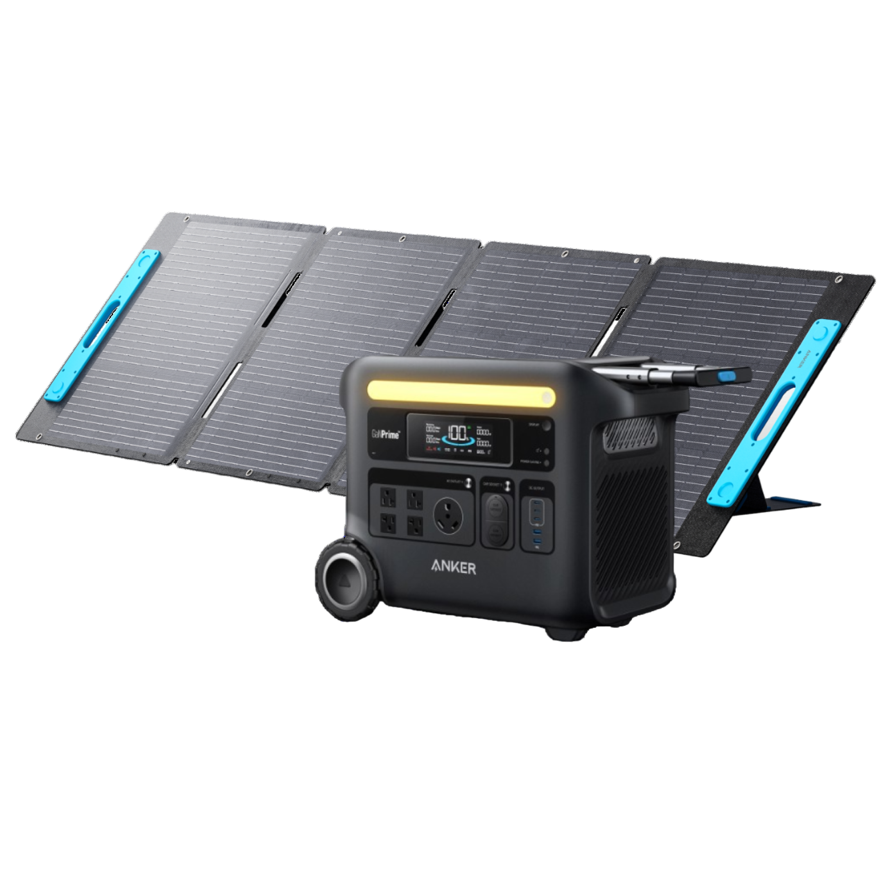 Anker SOLIX F2600 Solar Generator + 200W Solar Panel image 0
