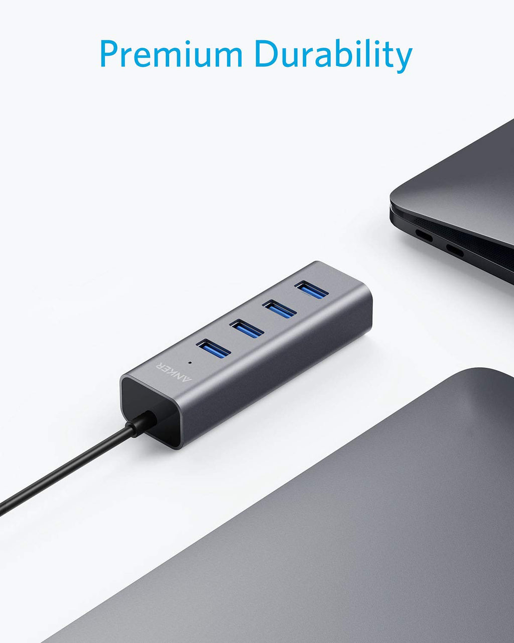 USB-C to 4-Port USB 3.0 Hub image 1
