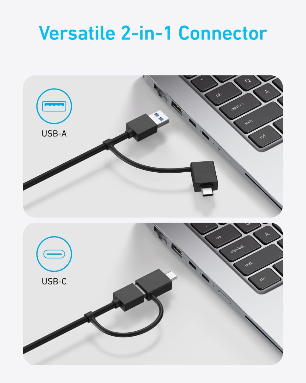 Anker USB 3.0 Switch (5Gbps, For Desktop and Laptop) image 4