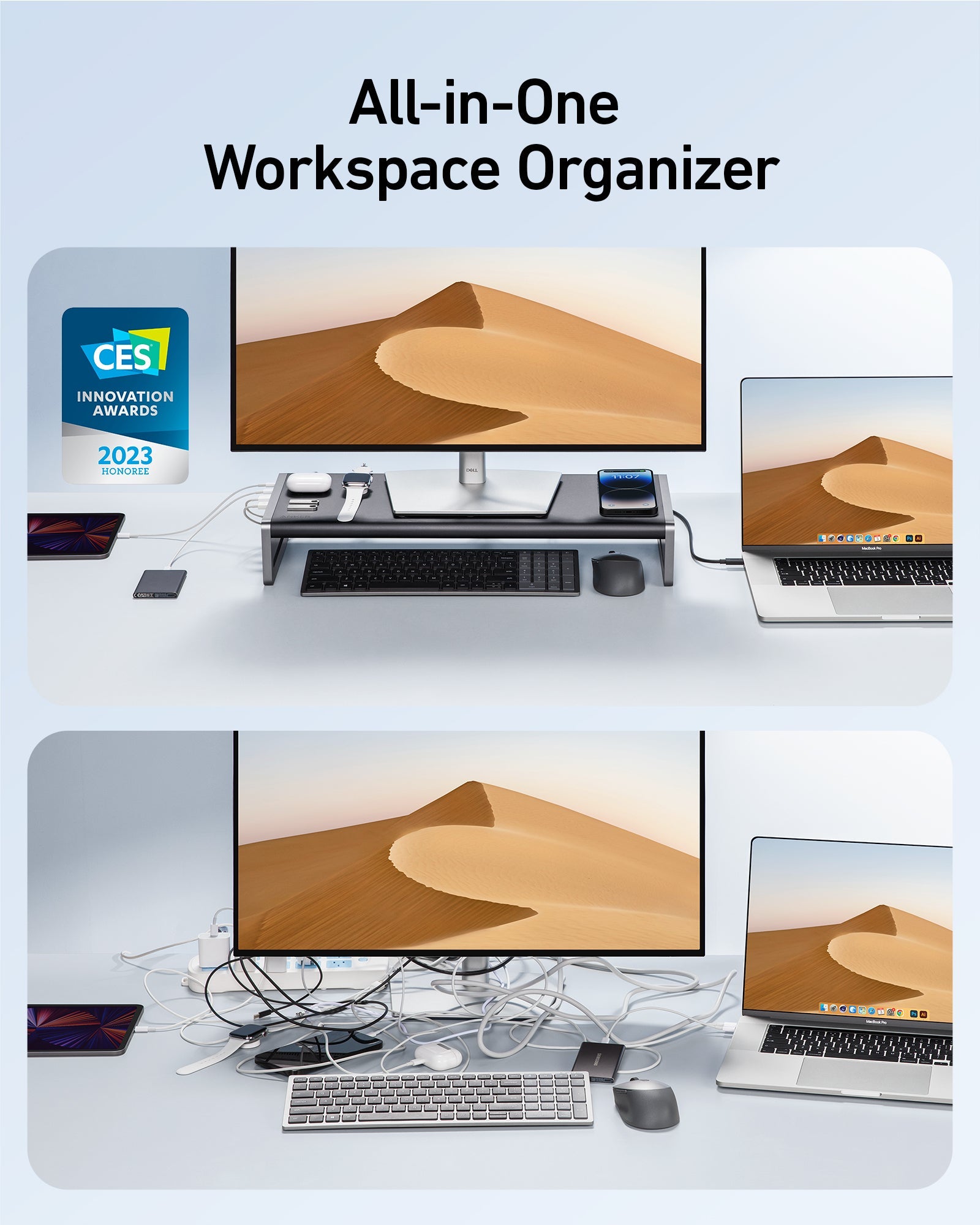 Anker 675 USB-C Docking Station (12-in-1, Monitor Stand, Wireless) image 2