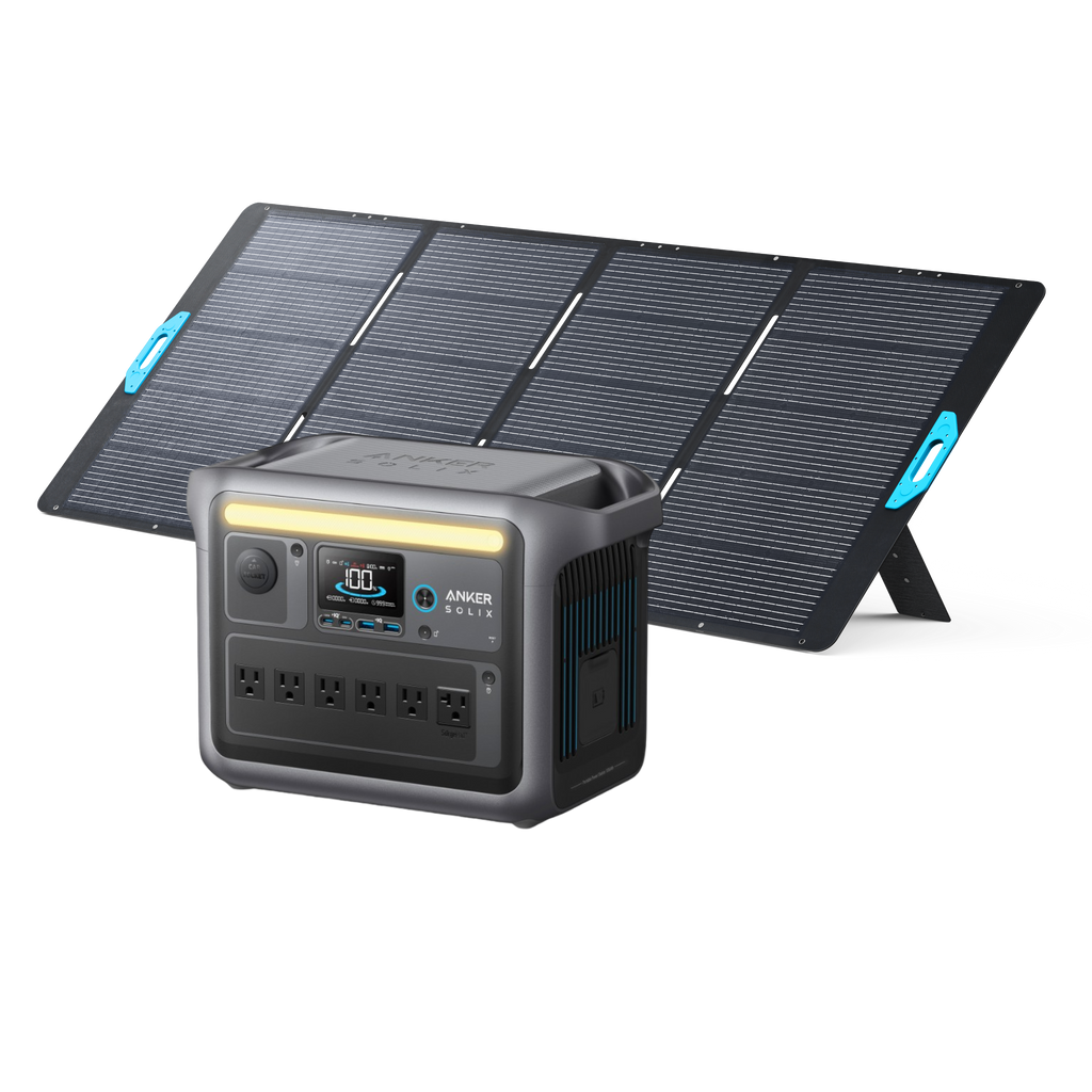 Anker SOLIX C1000 Solar Generator + 400W Solar Panel image 0