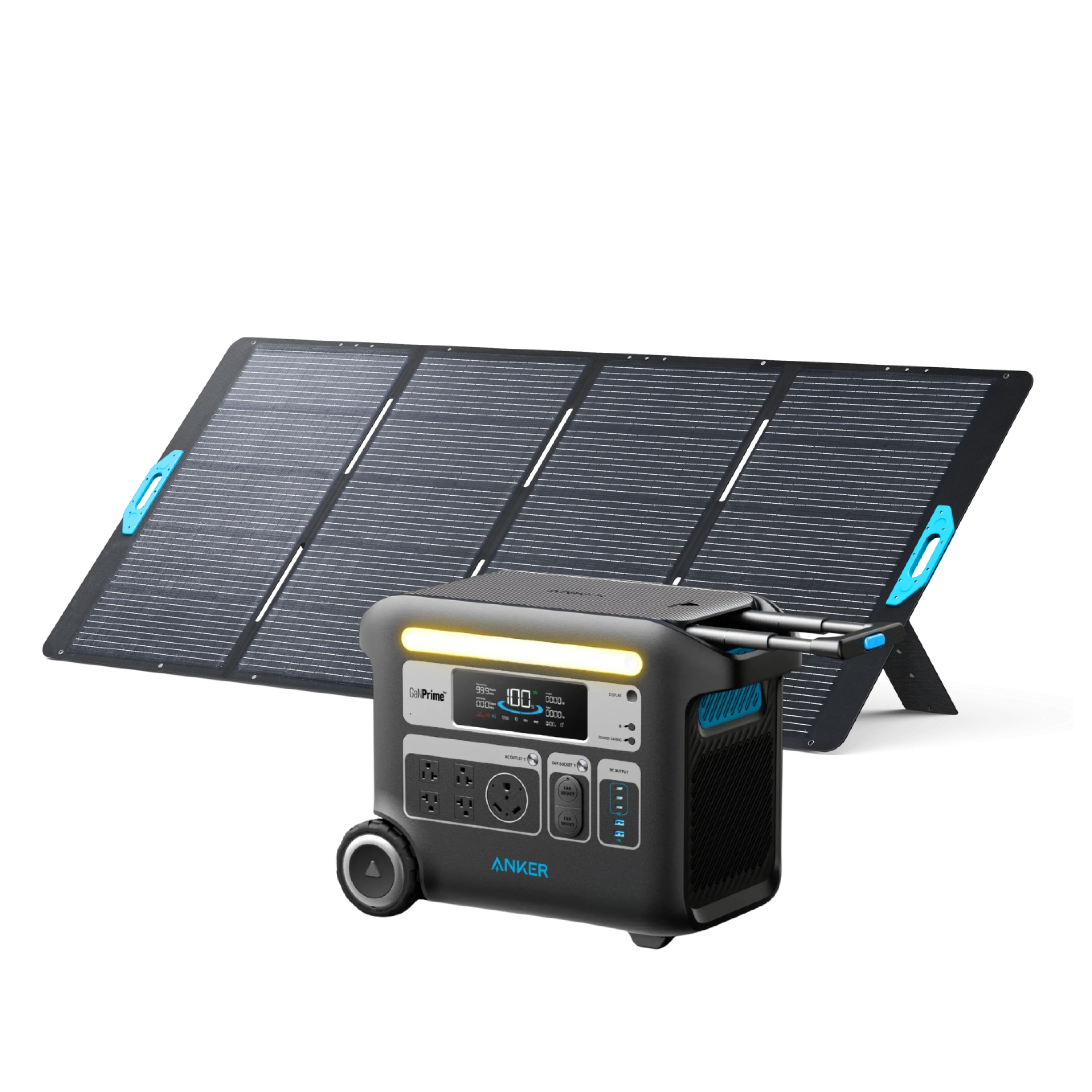 Anker SOLIX F2000 Solar Generator + 400W Solar Panel image 0