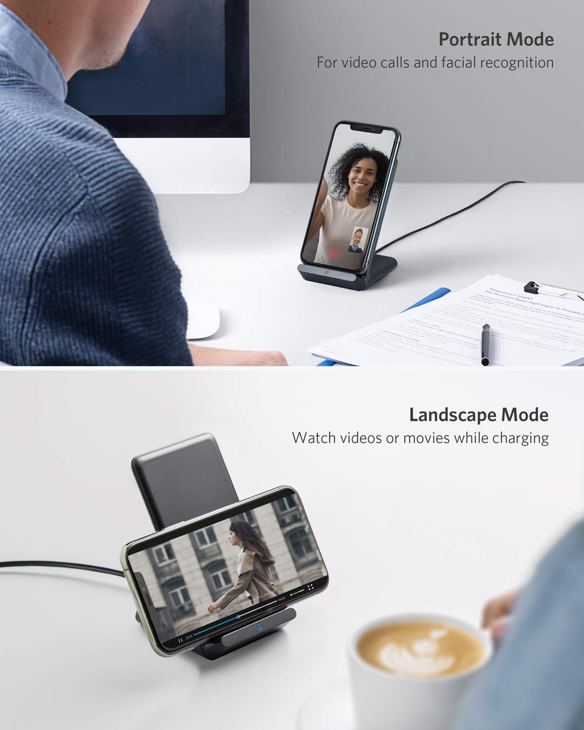 Anker 313 Wireless Charger (Stand) image 3