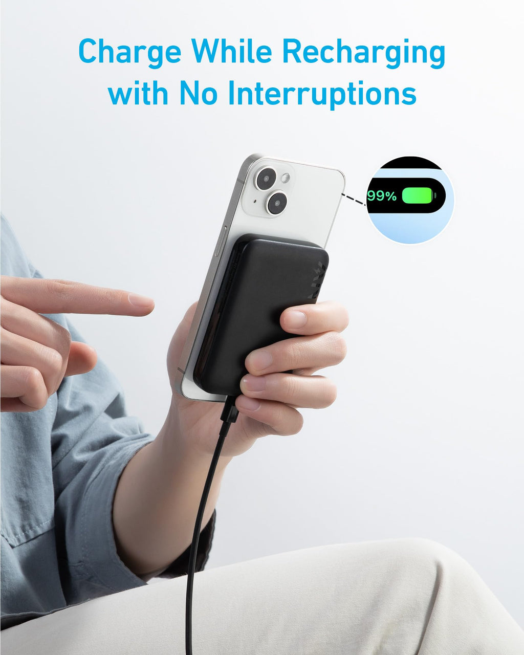 Anker 321 MagGo Battery (PowerCore Magnetic 5K) image 1