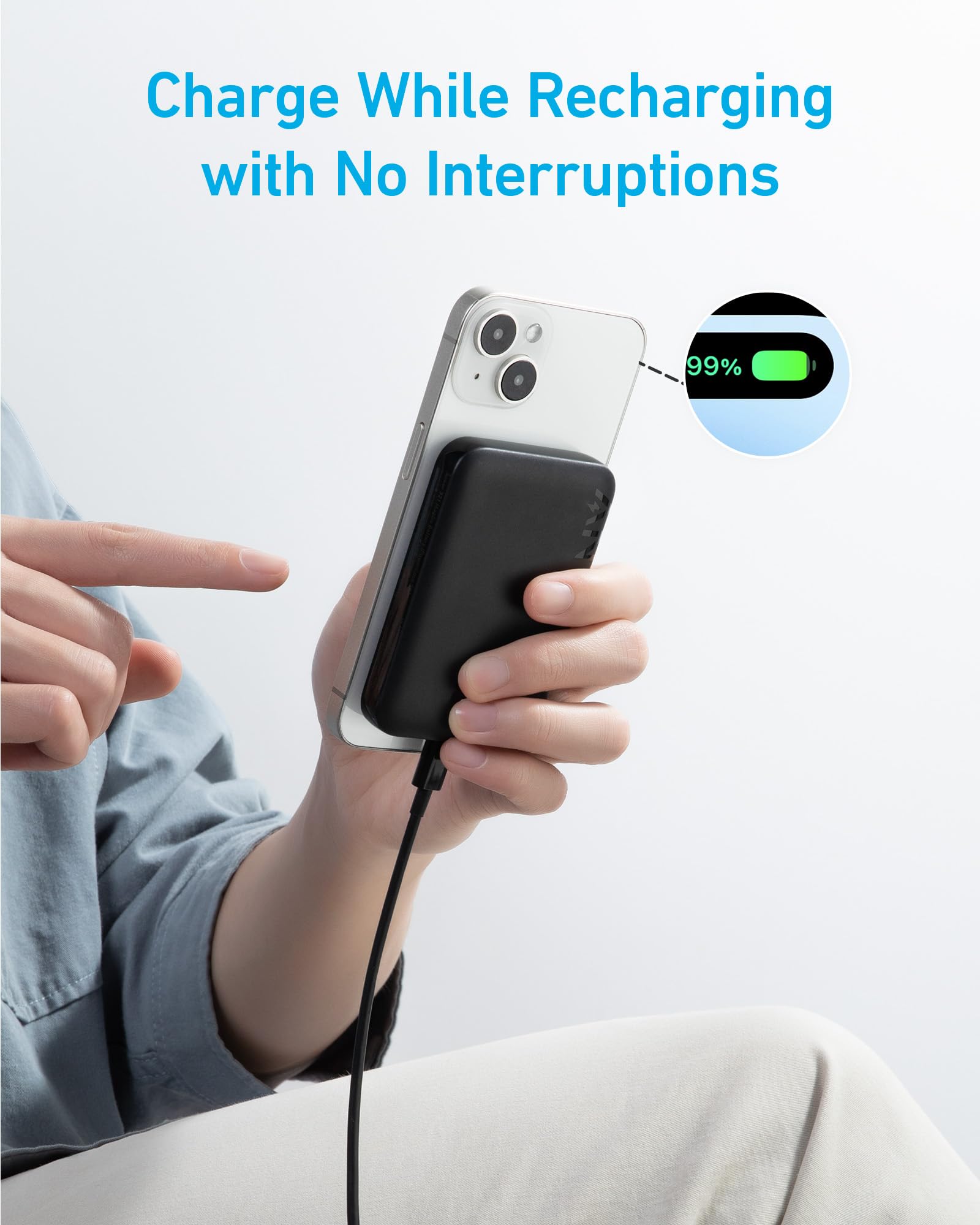 Anker 321 MagGo Battery (PowerCore Magnetic 5K) image 1