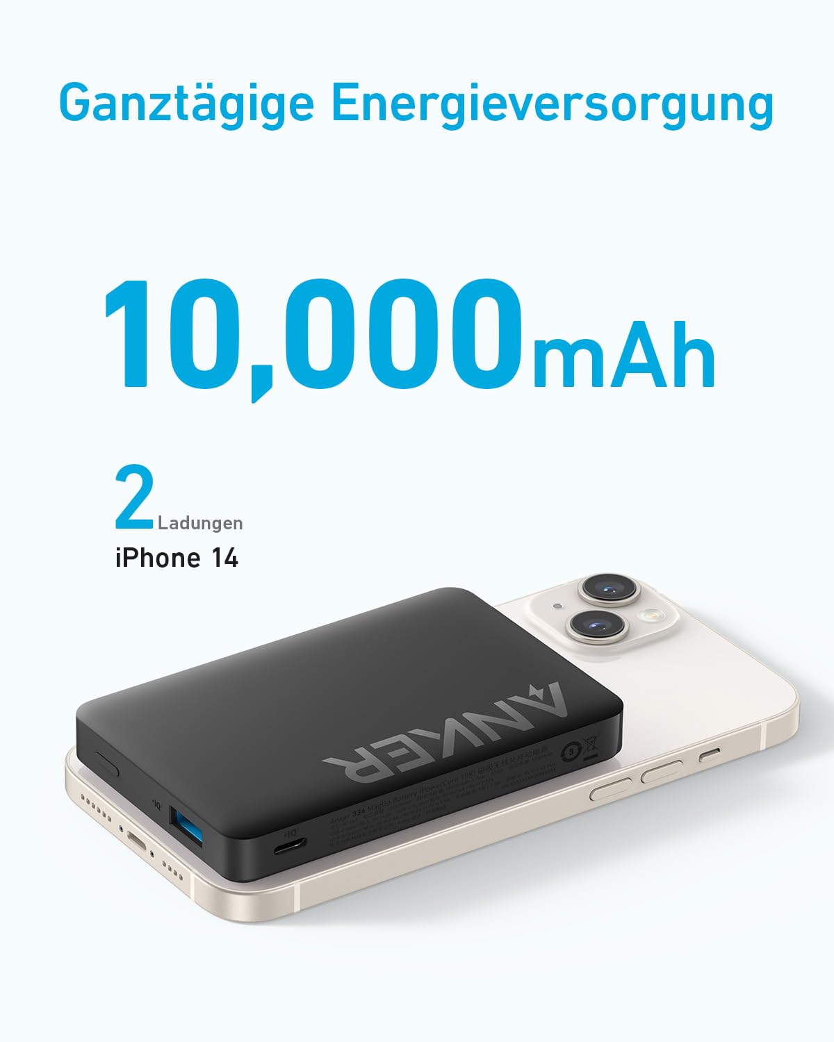 Anker 334 MagGo Battery (PowerCore 10K) image 3