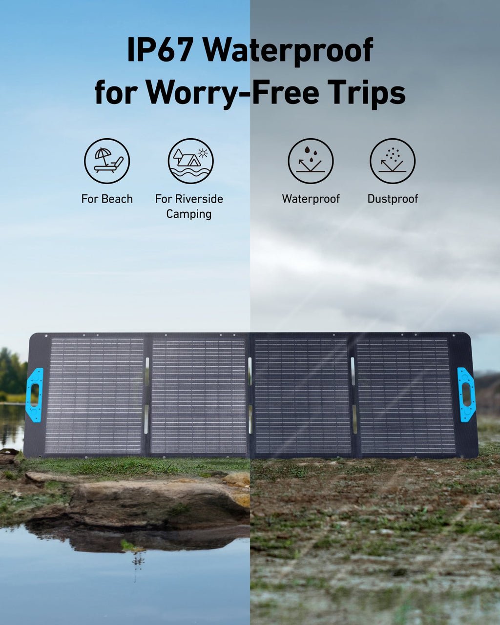 Anker SOLIX PS200 Portable Solar Panel (200W) image 4