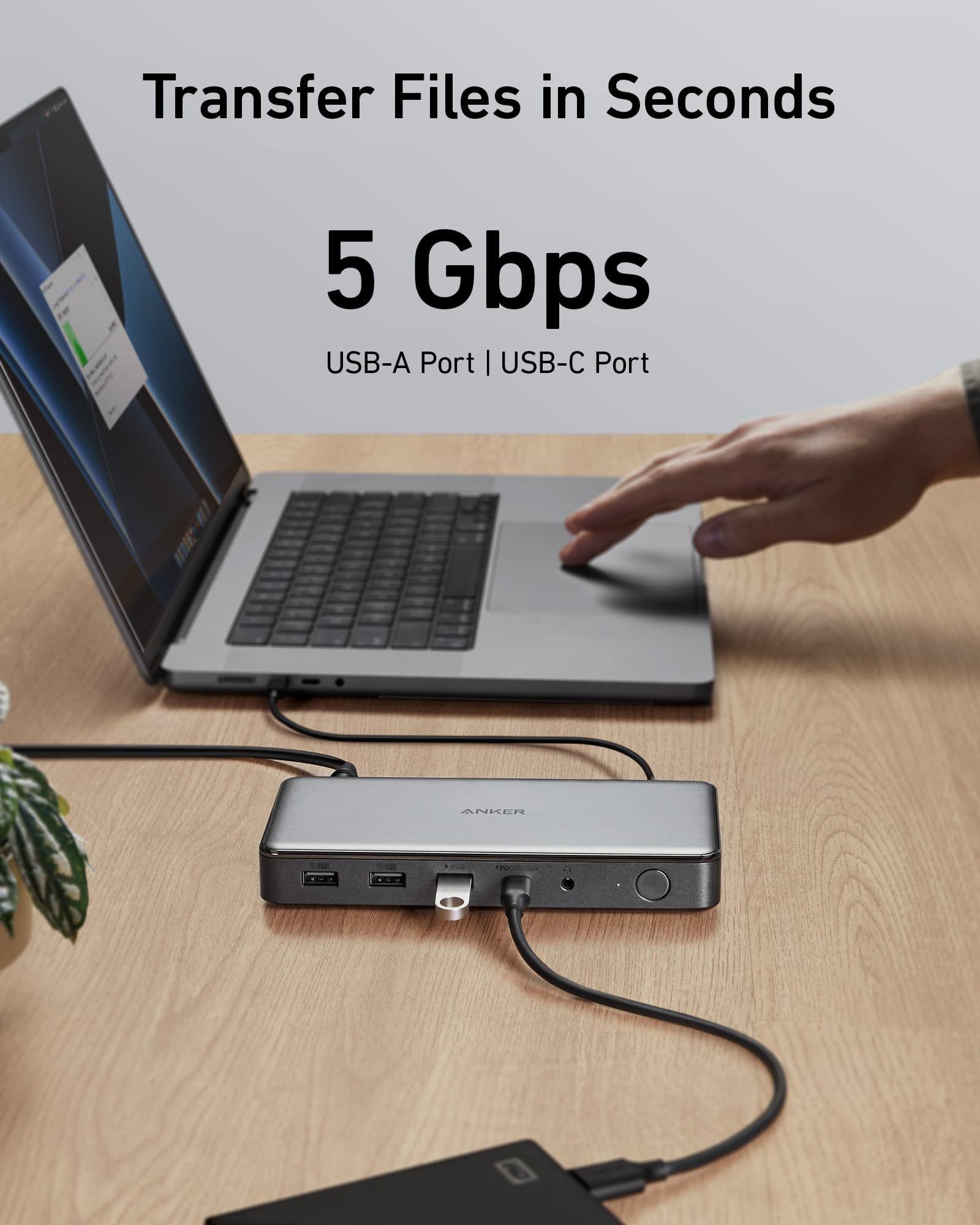 Anker 564 USB-C Docking Station (10-in-1) image 4