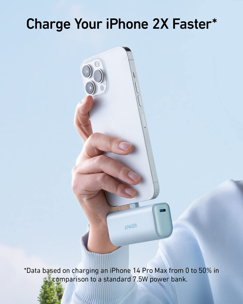 Anker Nano Power Bank (12W, Built-In Lightning Connector) image 3