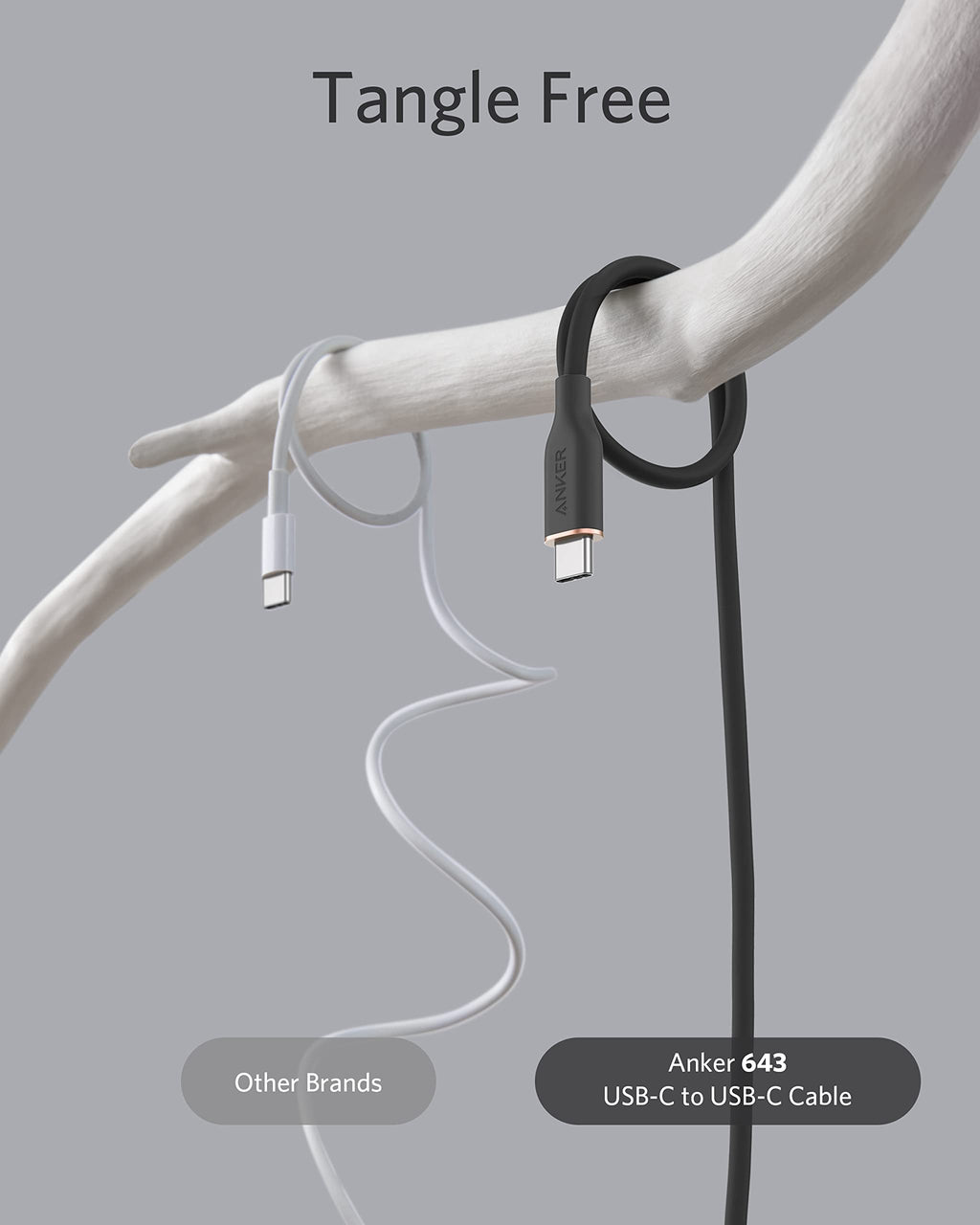Anker 643 USB-C to USB-C Cable (Flow, Silicone) image 2