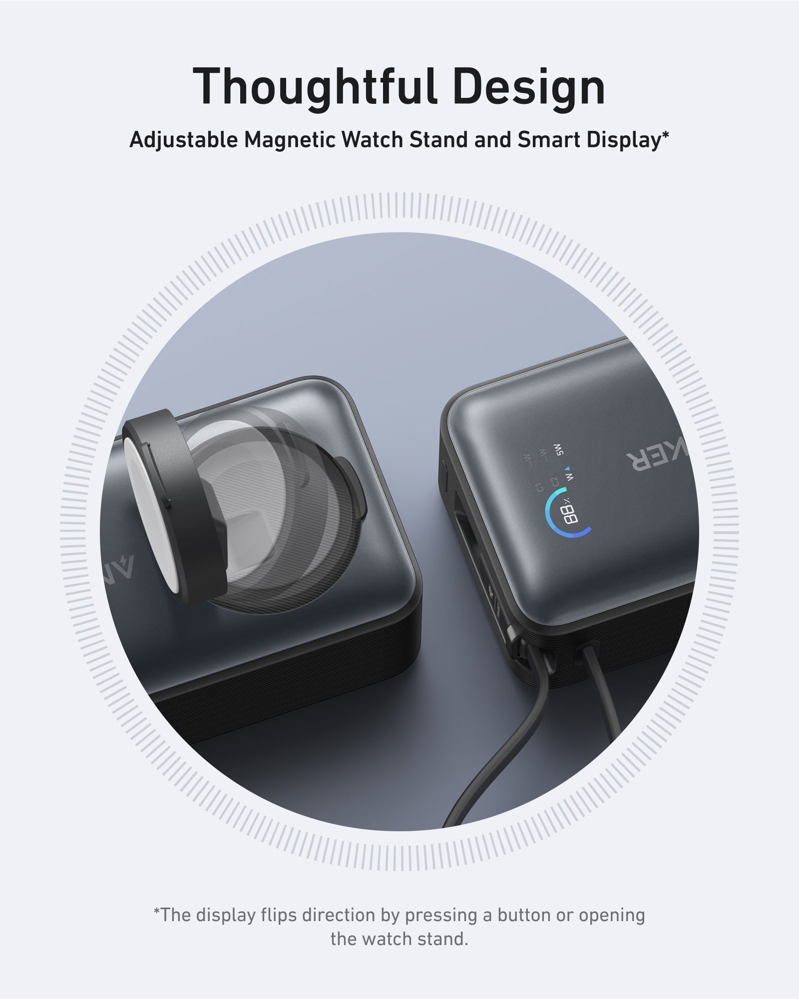 Anker MagGo Power Bank (10K, 35W, For Apple Watch) image 4