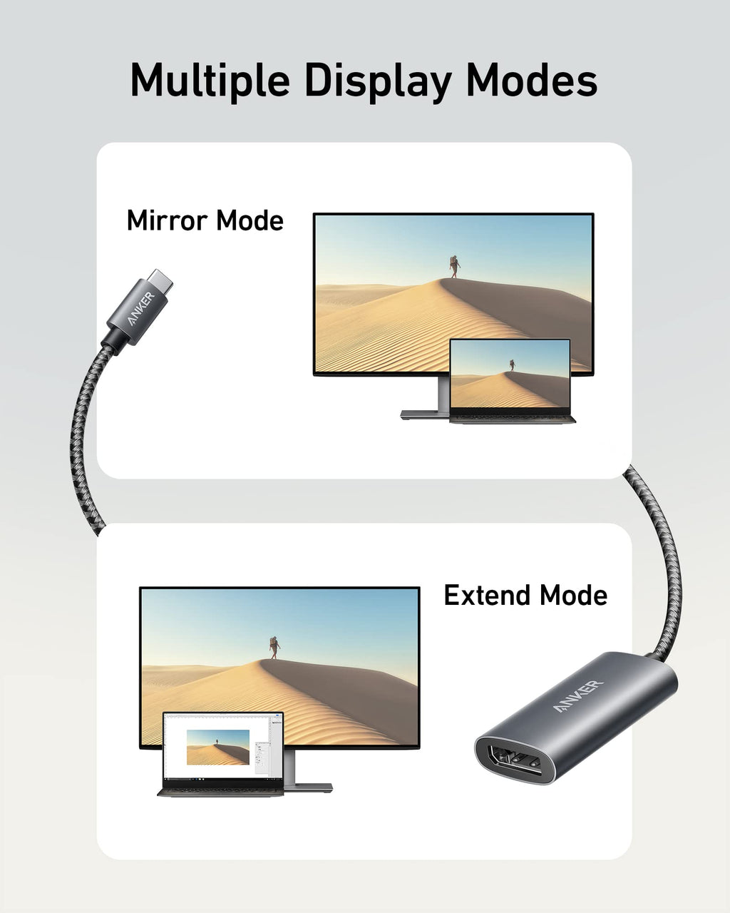 Anker 518 USB-C Adapter (8K DisplayPort) image 3