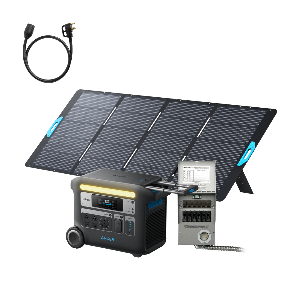 Anker SOLIX F2000 + Home Backup Kit (Transfer Switch + Cable) image 2