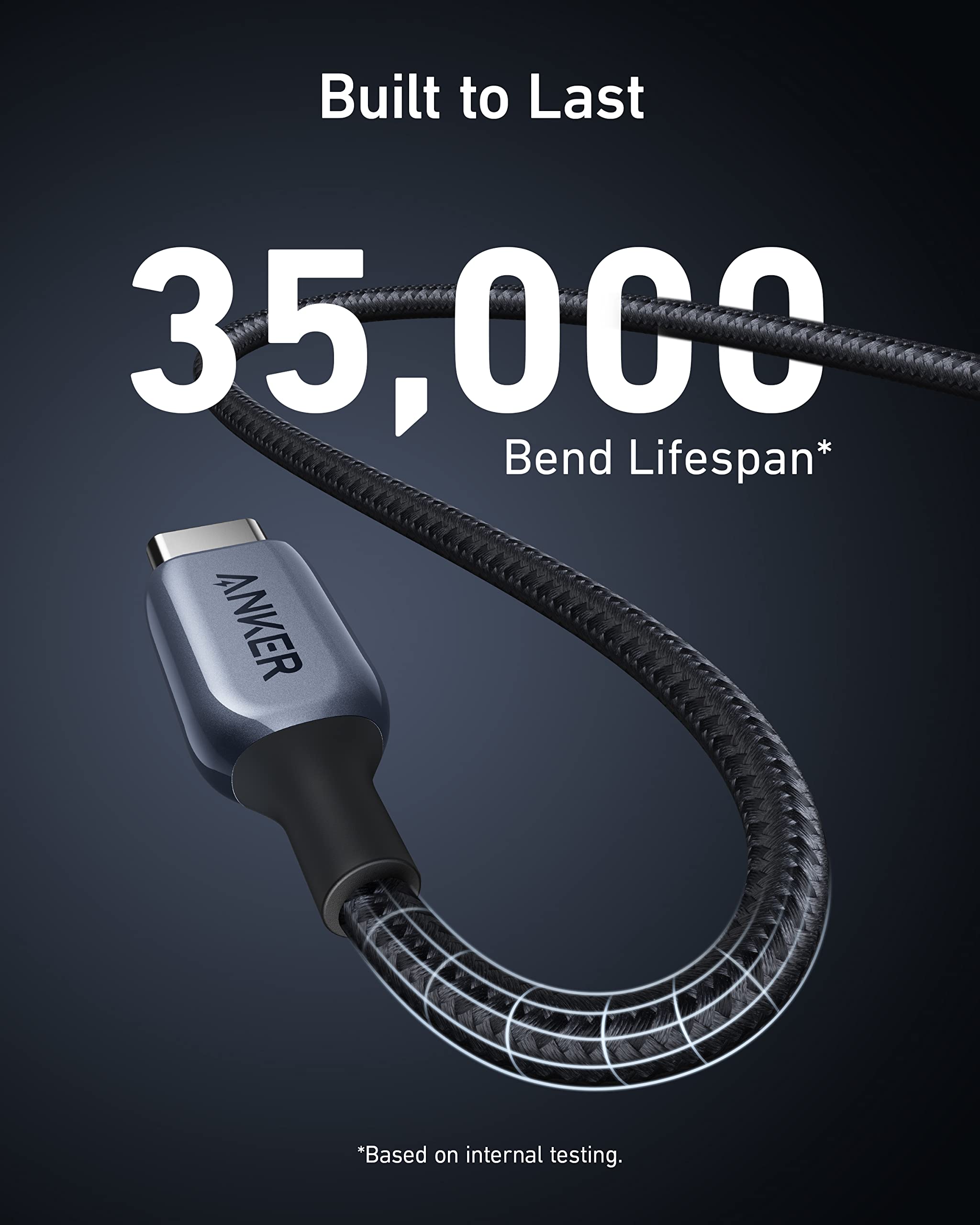 Anker 765 USB-C to USB-C Cable (3 ft / 6 ft) image 2