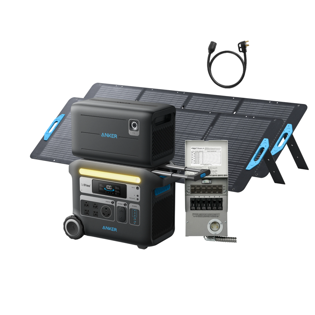 Anker SOLIX F2000 + BP2600 Expansion Battery + Home Backup Kit (Transfer Switch + Cable) image 4