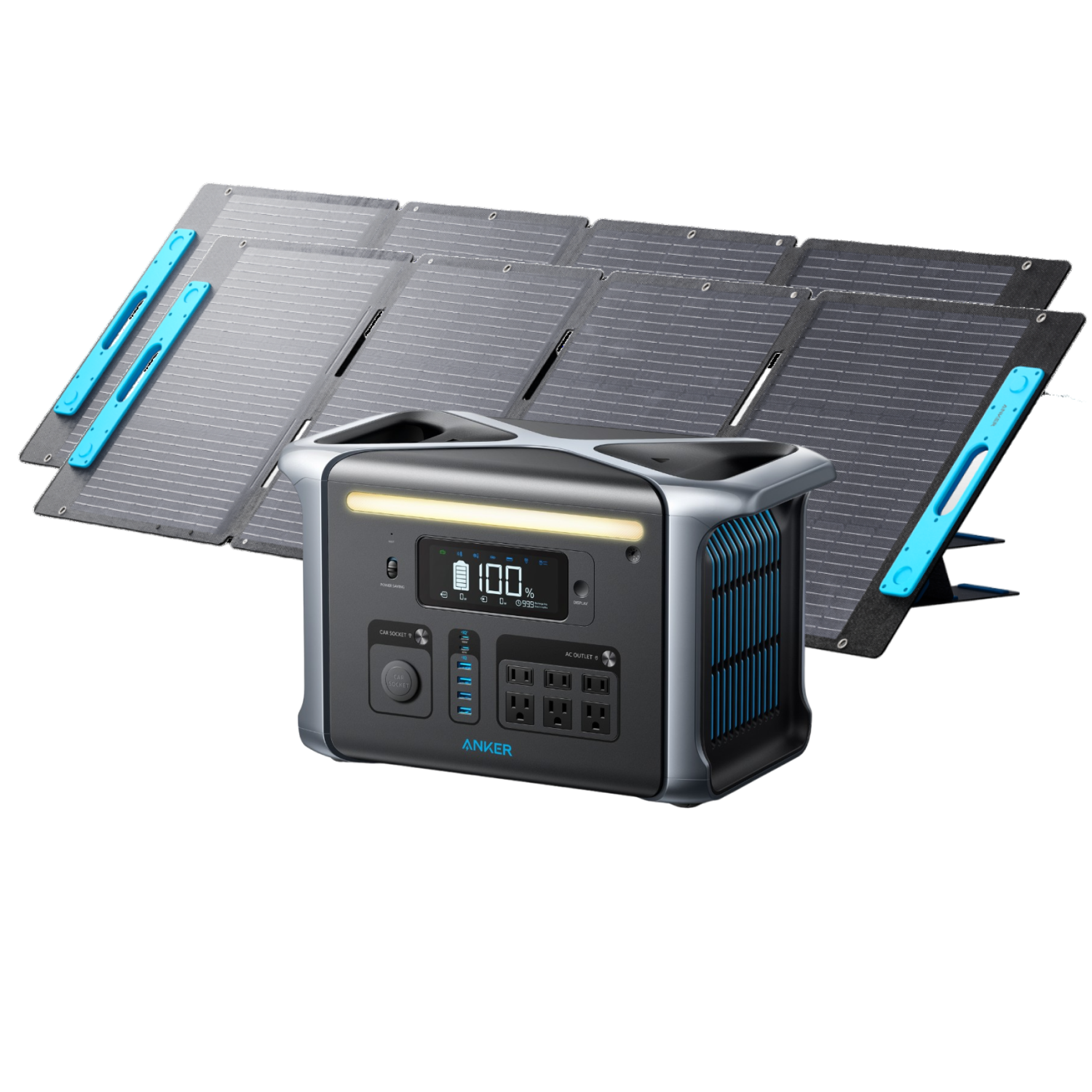 Anker SOLIX F1200 Solar Generator + 2200W Solar Panels image 0