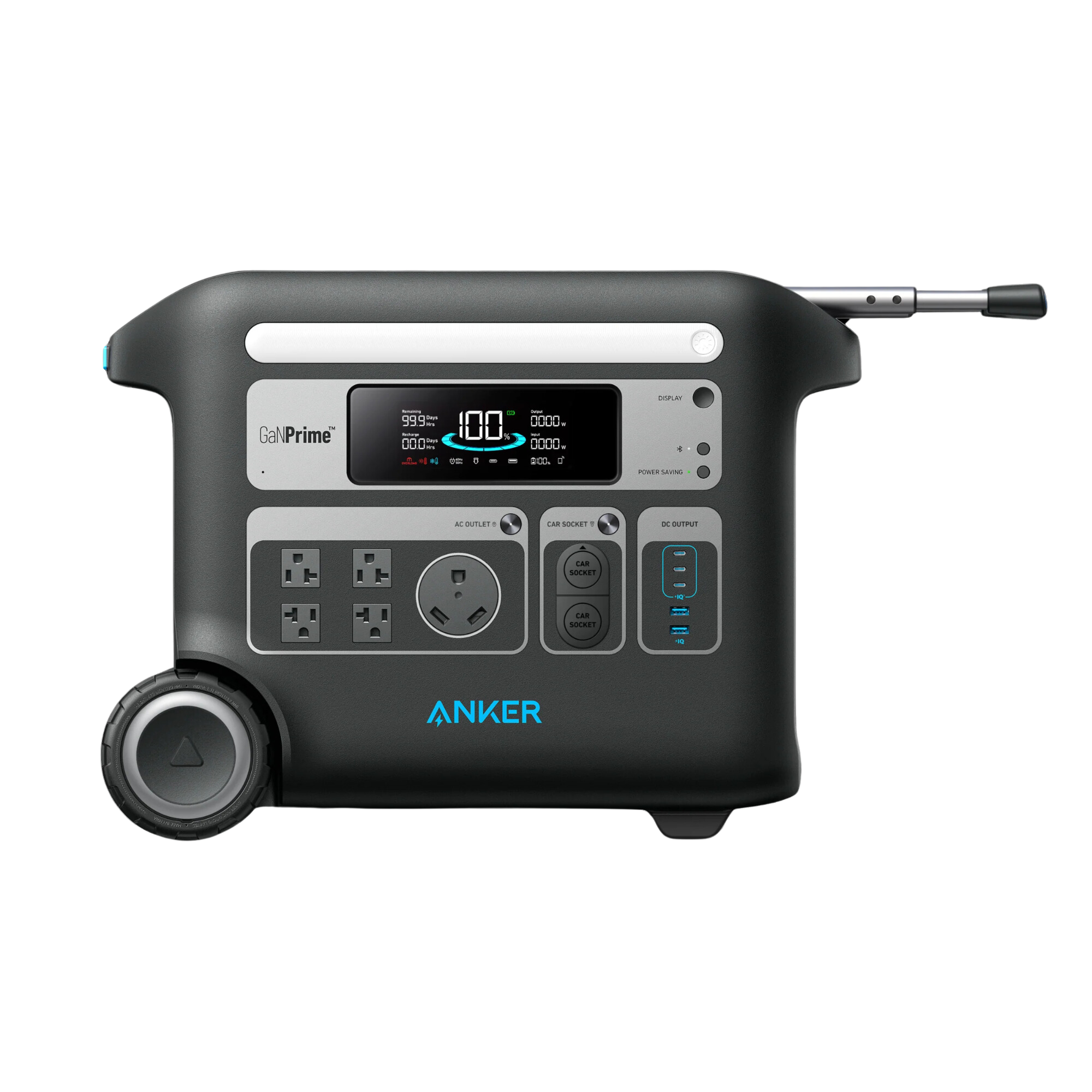 Anker SOLIX F2000 Solar Generator + 2x 400W Solar Panel image 1