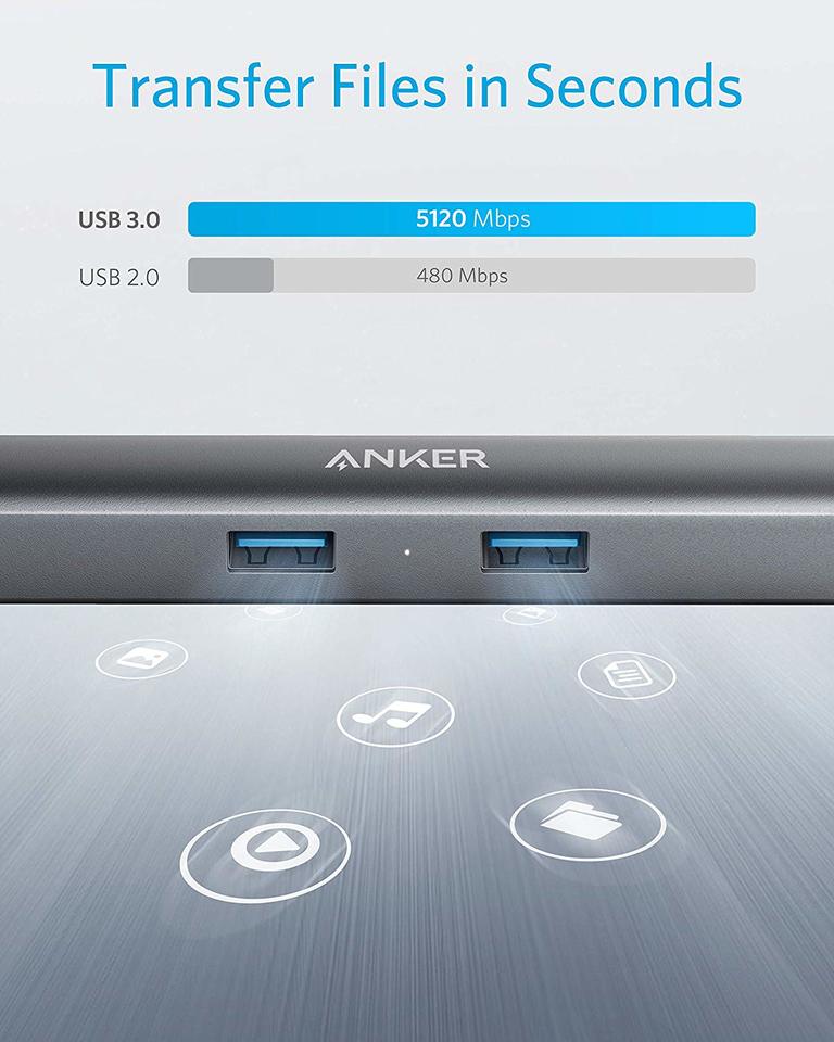 Anker 533 USB-C Hub (5-in-1, Slim) image 3