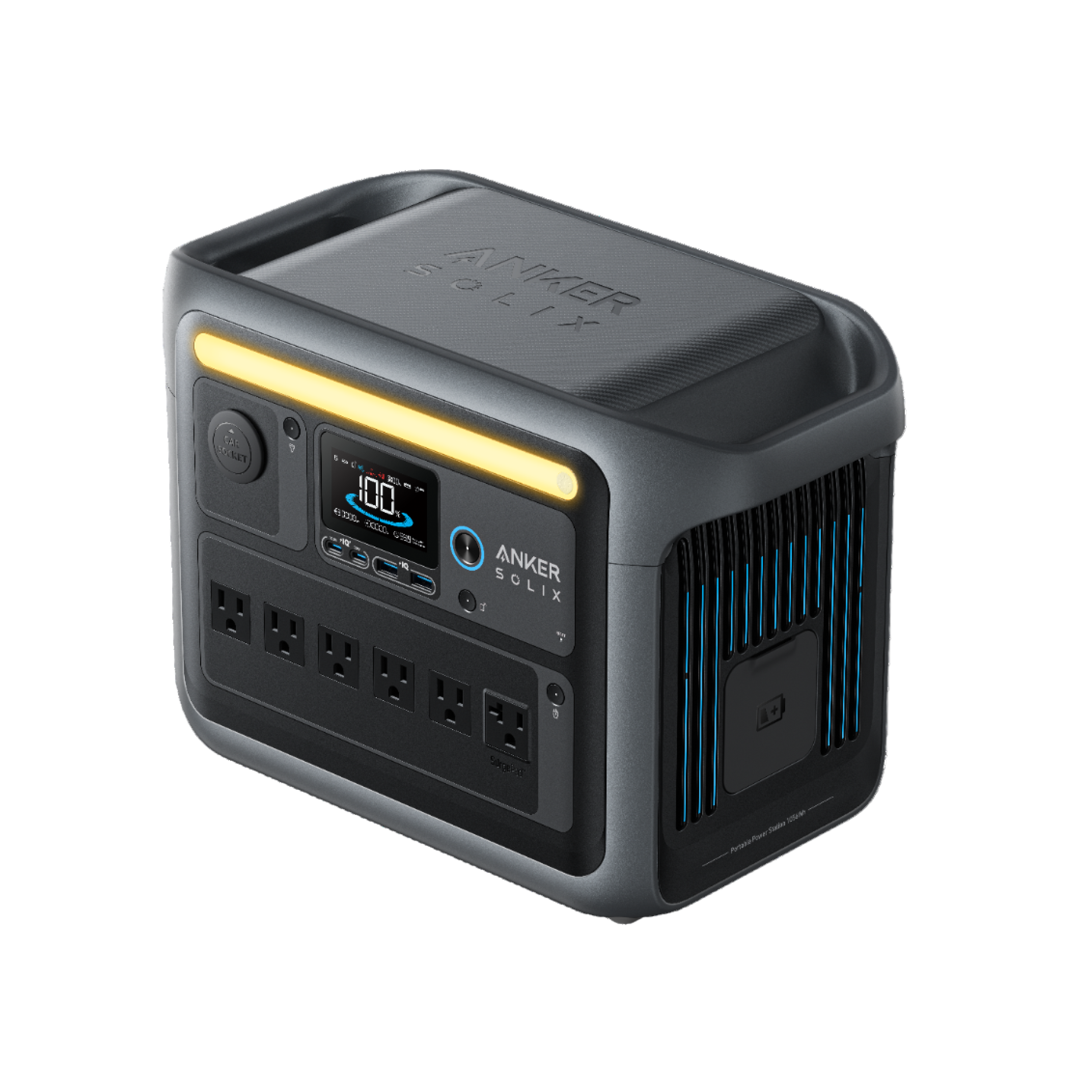 Anker SOLIX C1000 Portable Power Station - 1056Wh | 1800W image 3