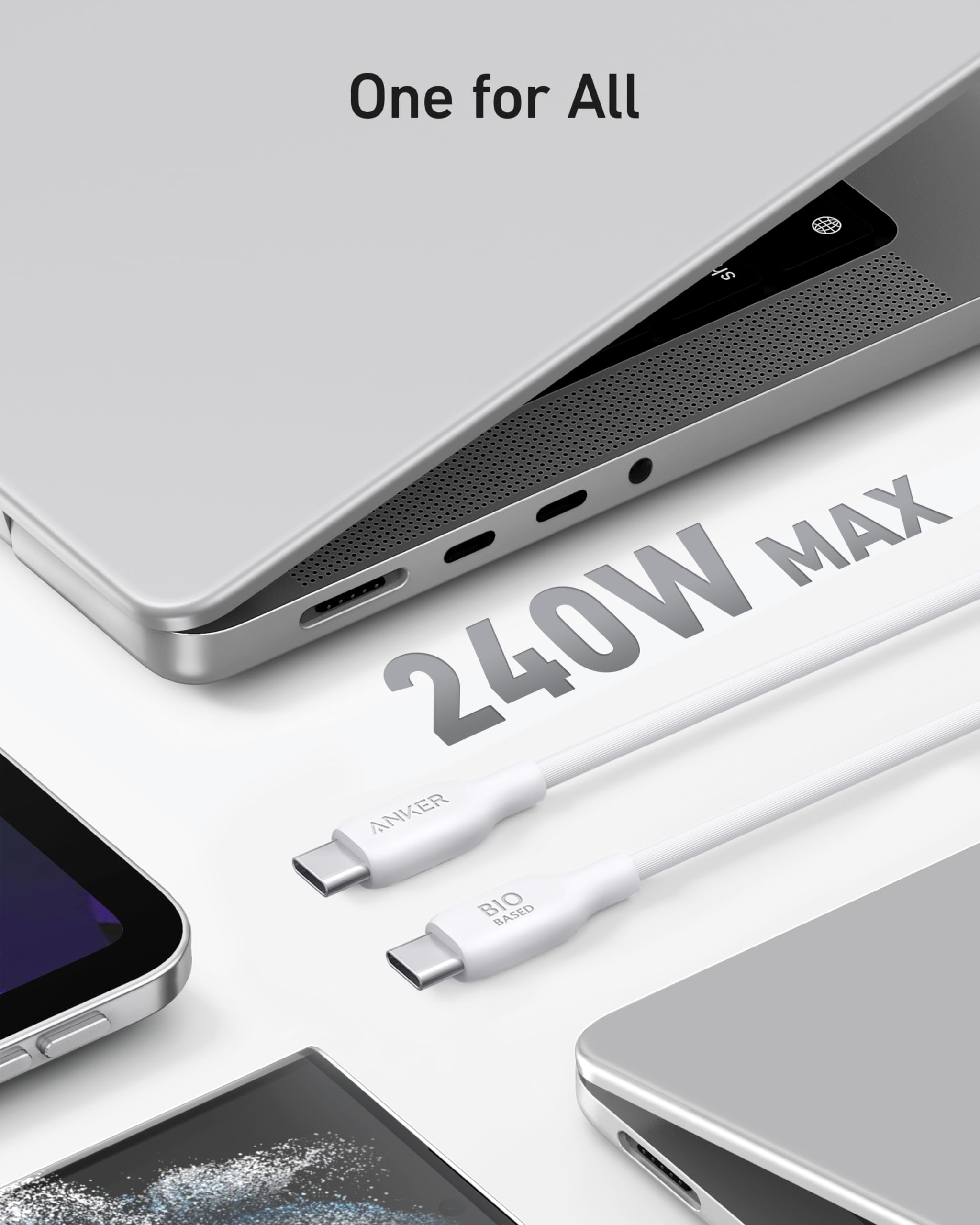 Anker 543 USB-C to USB-C Cable (Bio-Based) image 5