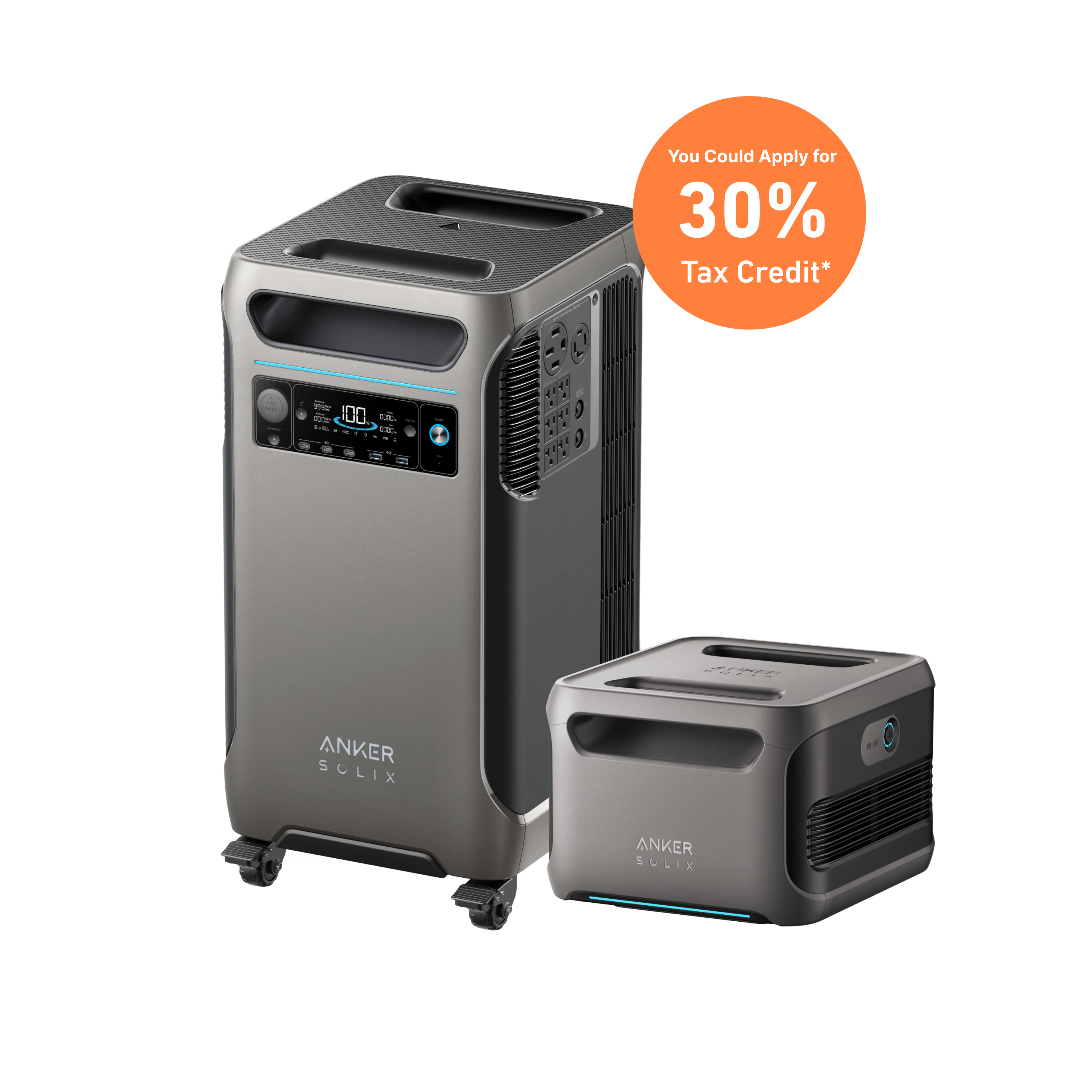 Anker SOLIX F3800 + Expansion Battery - 7680Wh | 6000W image 1