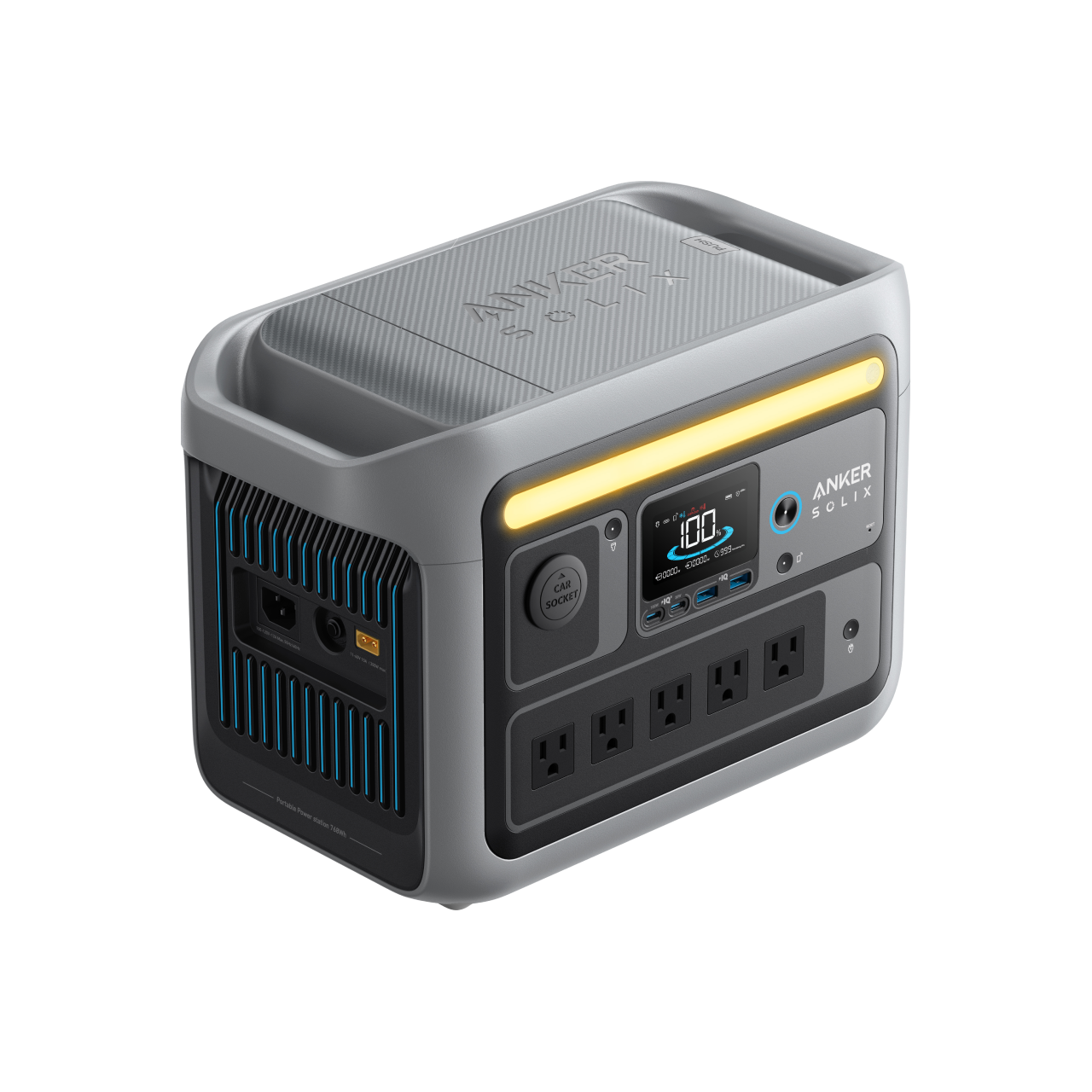 Anker SOLIX C800 Solar Generator + 100W Solar Panel image 4