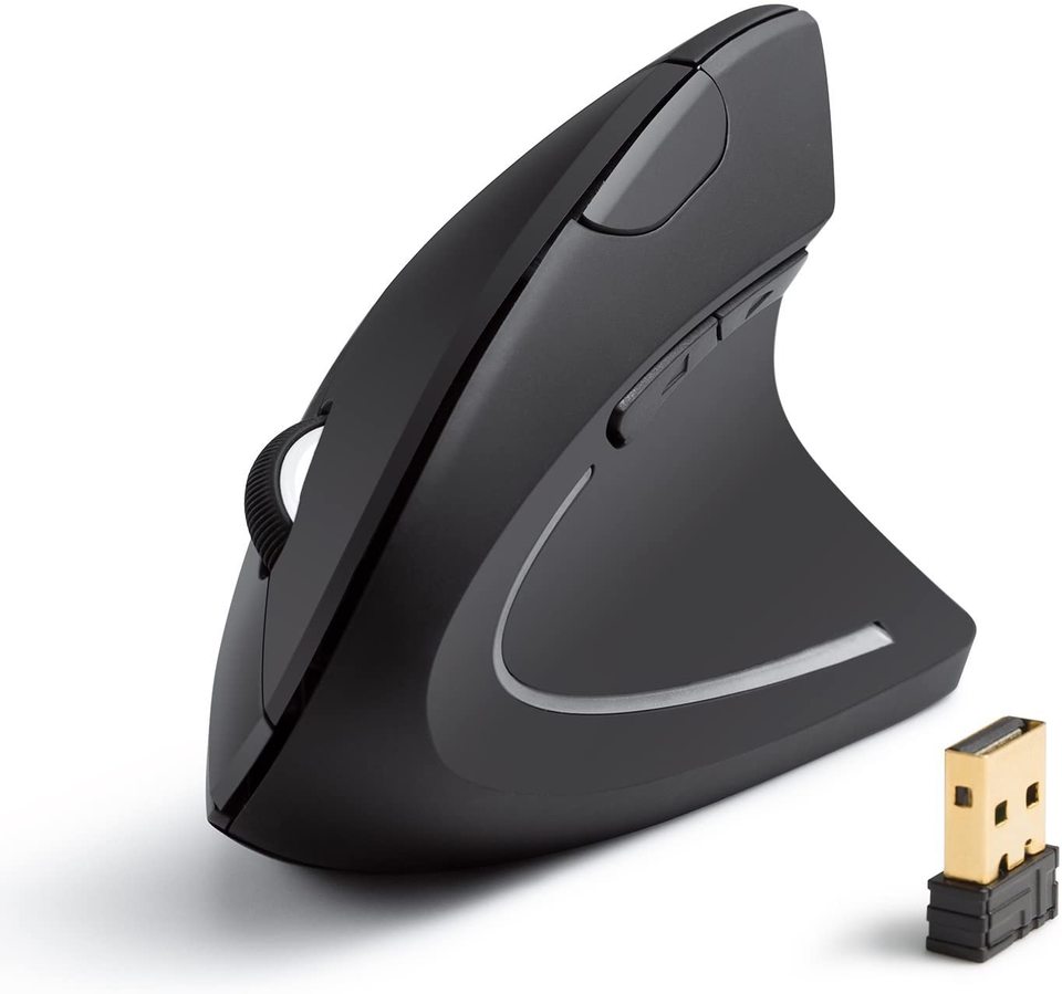 Anker 2.4G Wireless Vertical Ergonomic Optical Mouse image 0