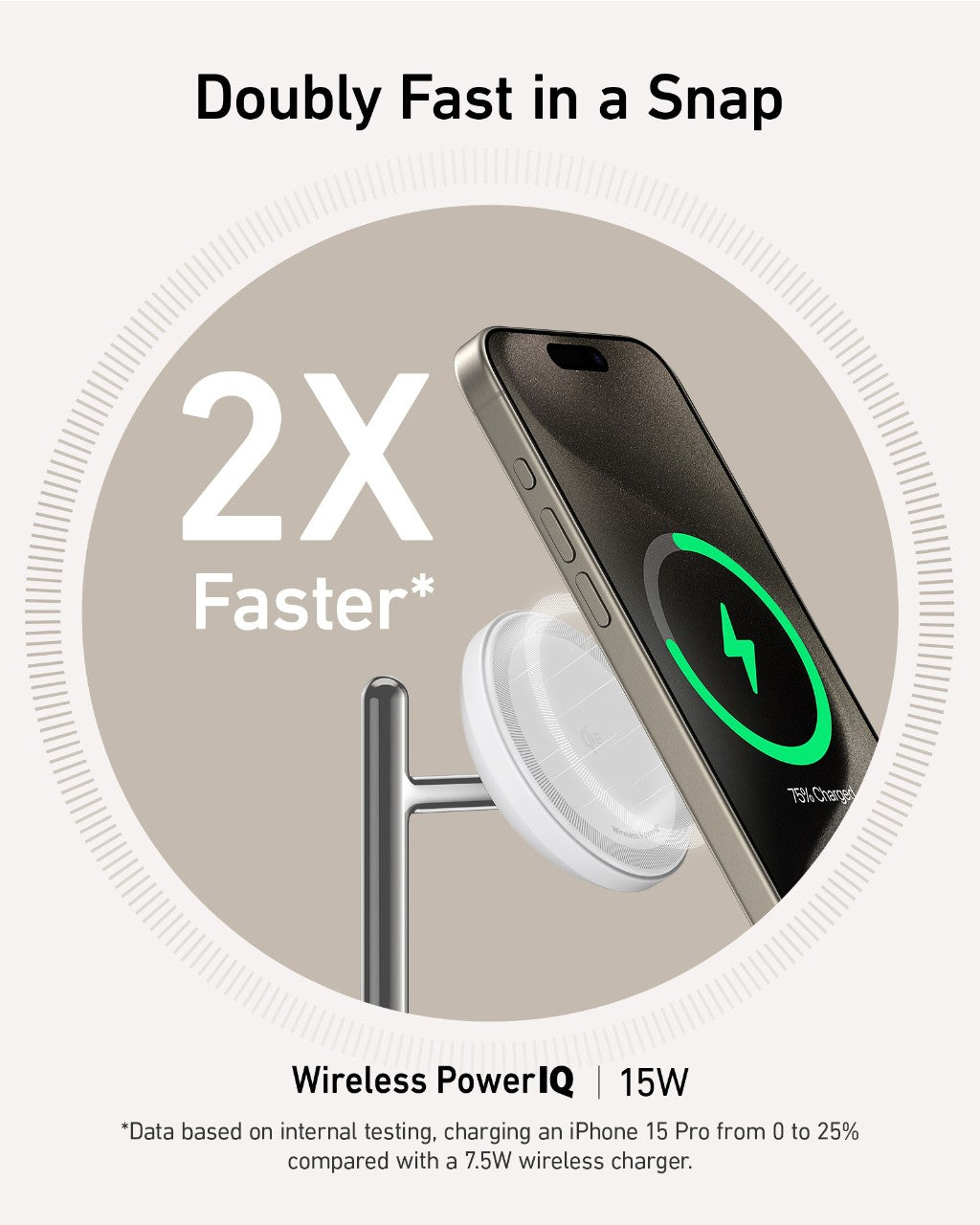 Anker MagGo Wireless Charging Station (3-in-1 Stand) image 3