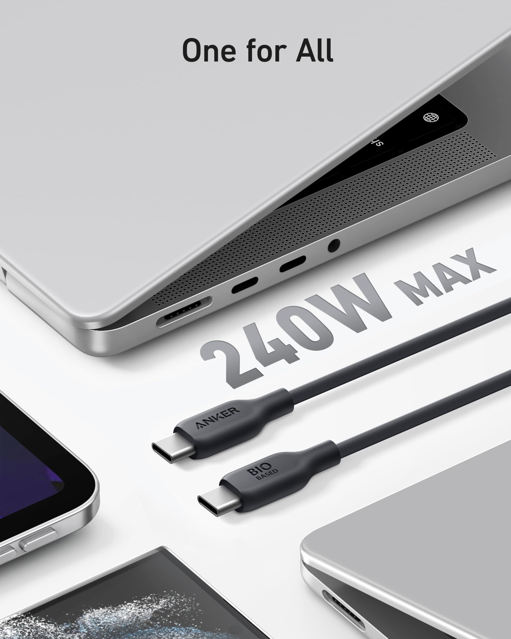 Anker 543 USB-C to USB-C Cable (Bio-Based) image 1