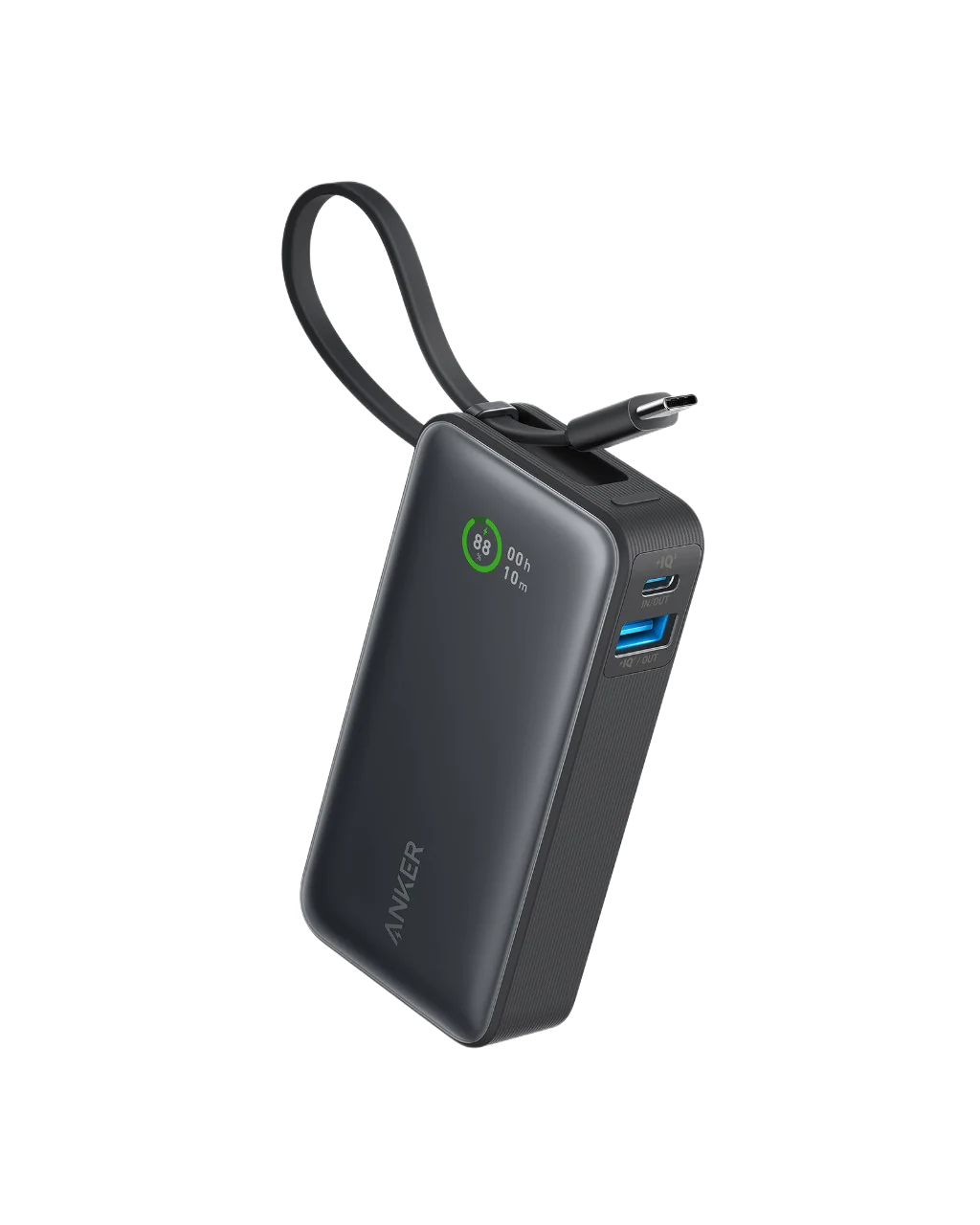 Anker Nano Power Bank (30W, Built-In USB-C Cable) image 0