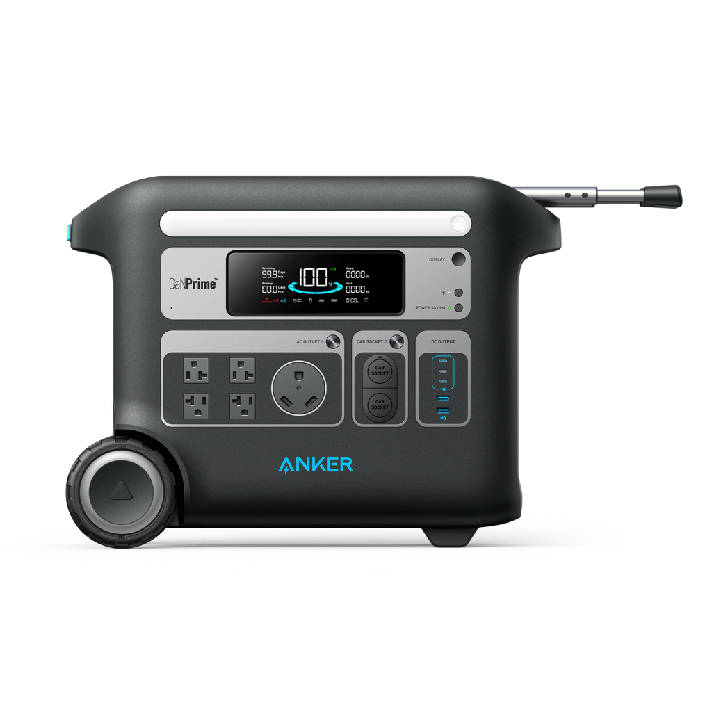 Anker SOLIX F2000 Solar Generator + Expansion Battery + 200W Solar Panel image 3