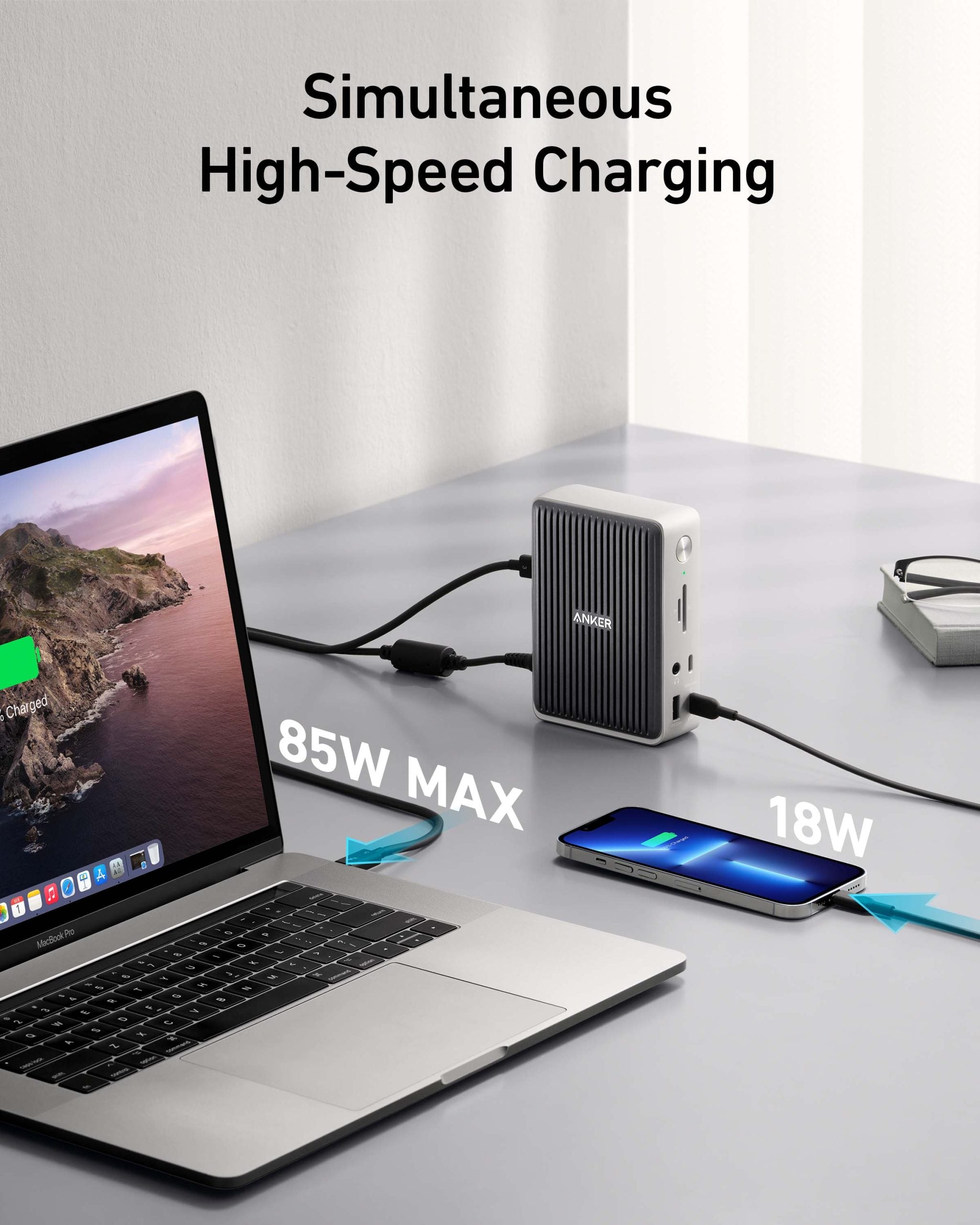 Anker 577 Thunderbolt Docking Station (13-in-1, Thunderbolt 3) image 4